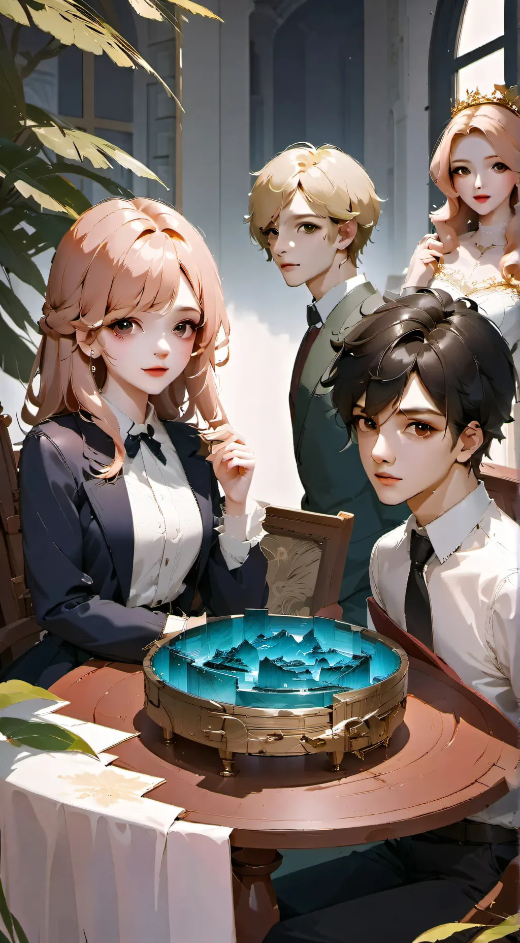 ai character: Mv series background