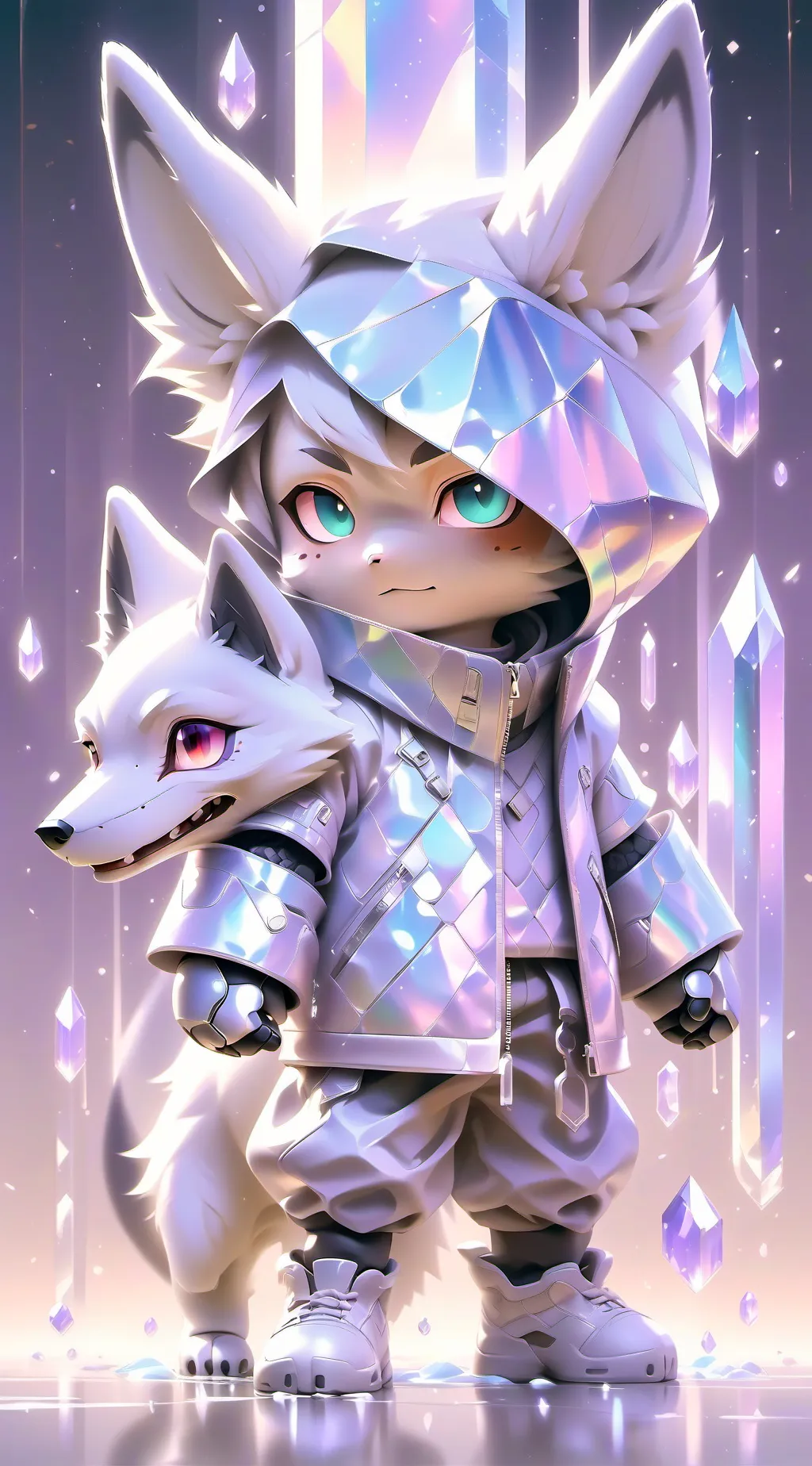 ai character: Izzy(me) Anna background