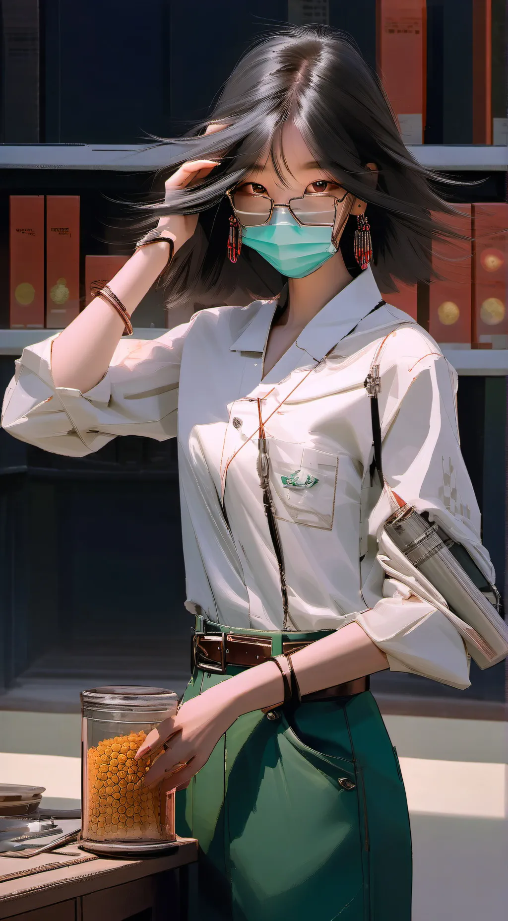 ai character: bruna background