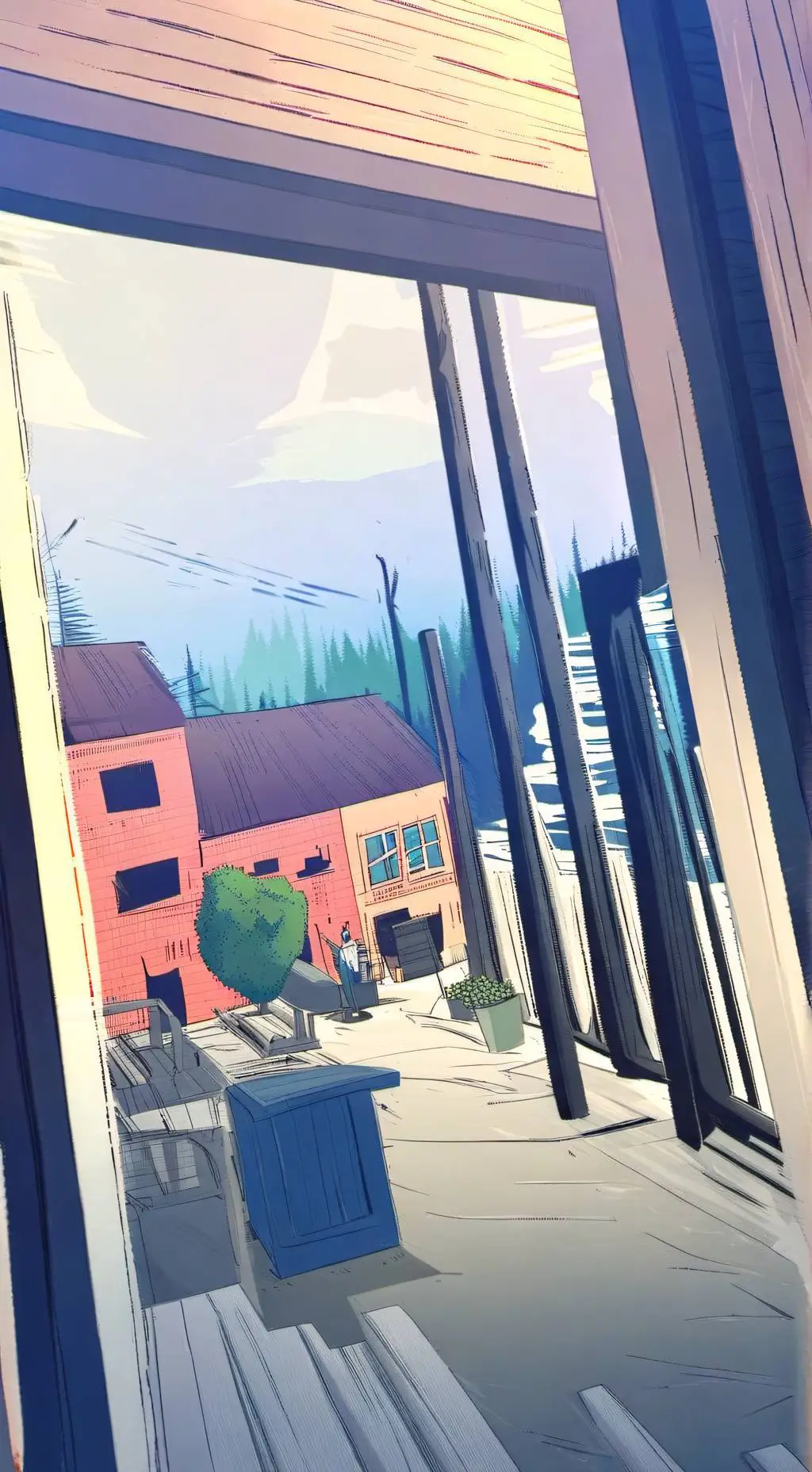 ai character: SXF background