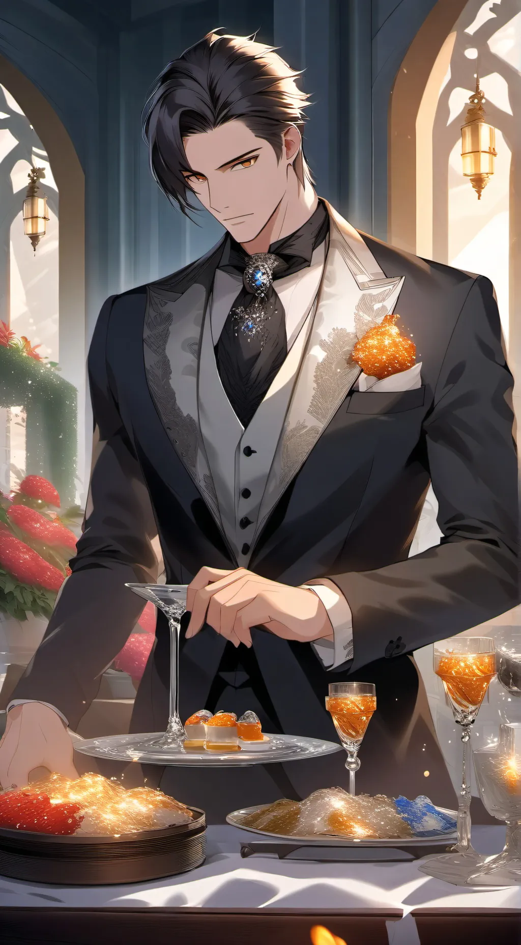 ai character: Sung background