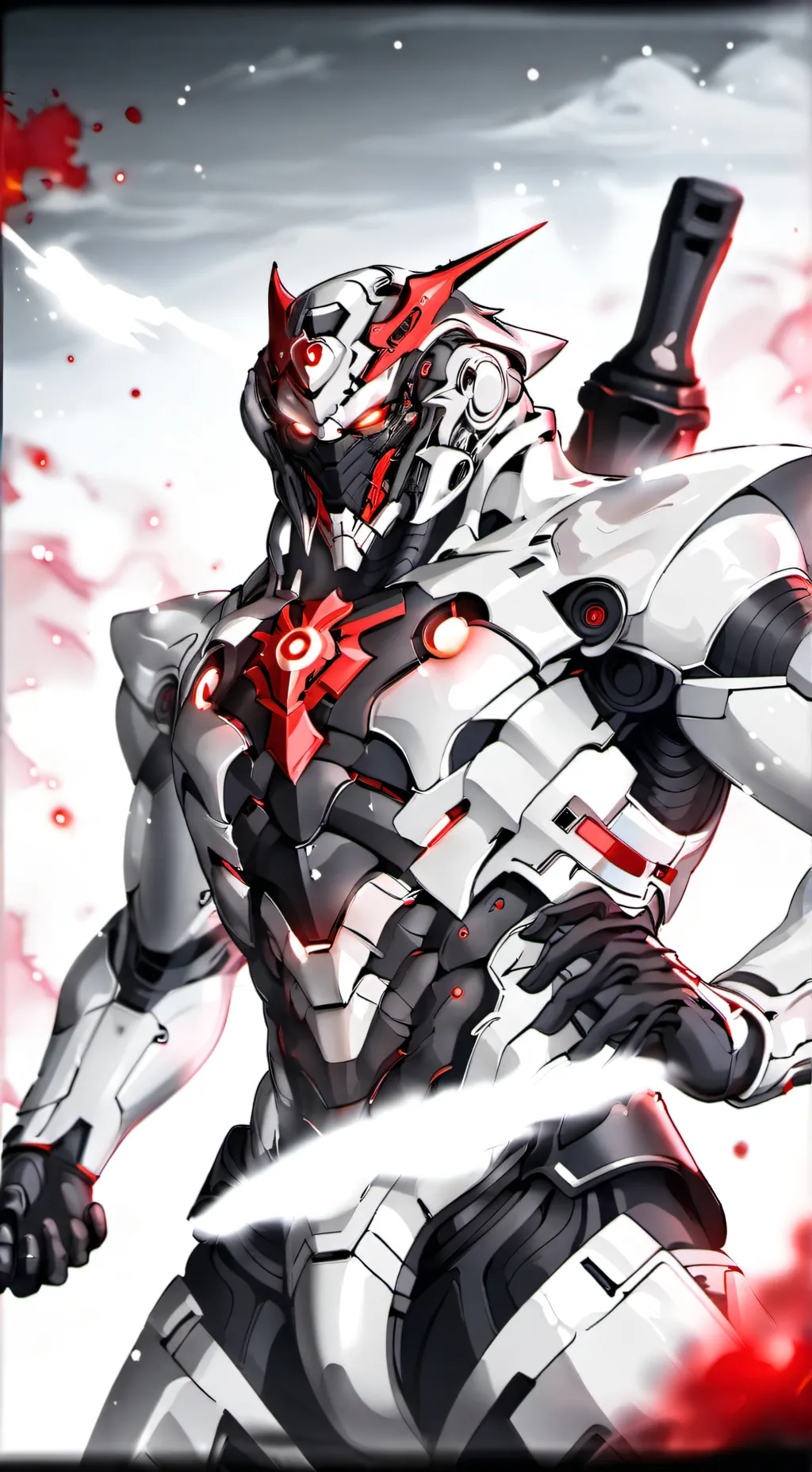 ai character: friendly robot background