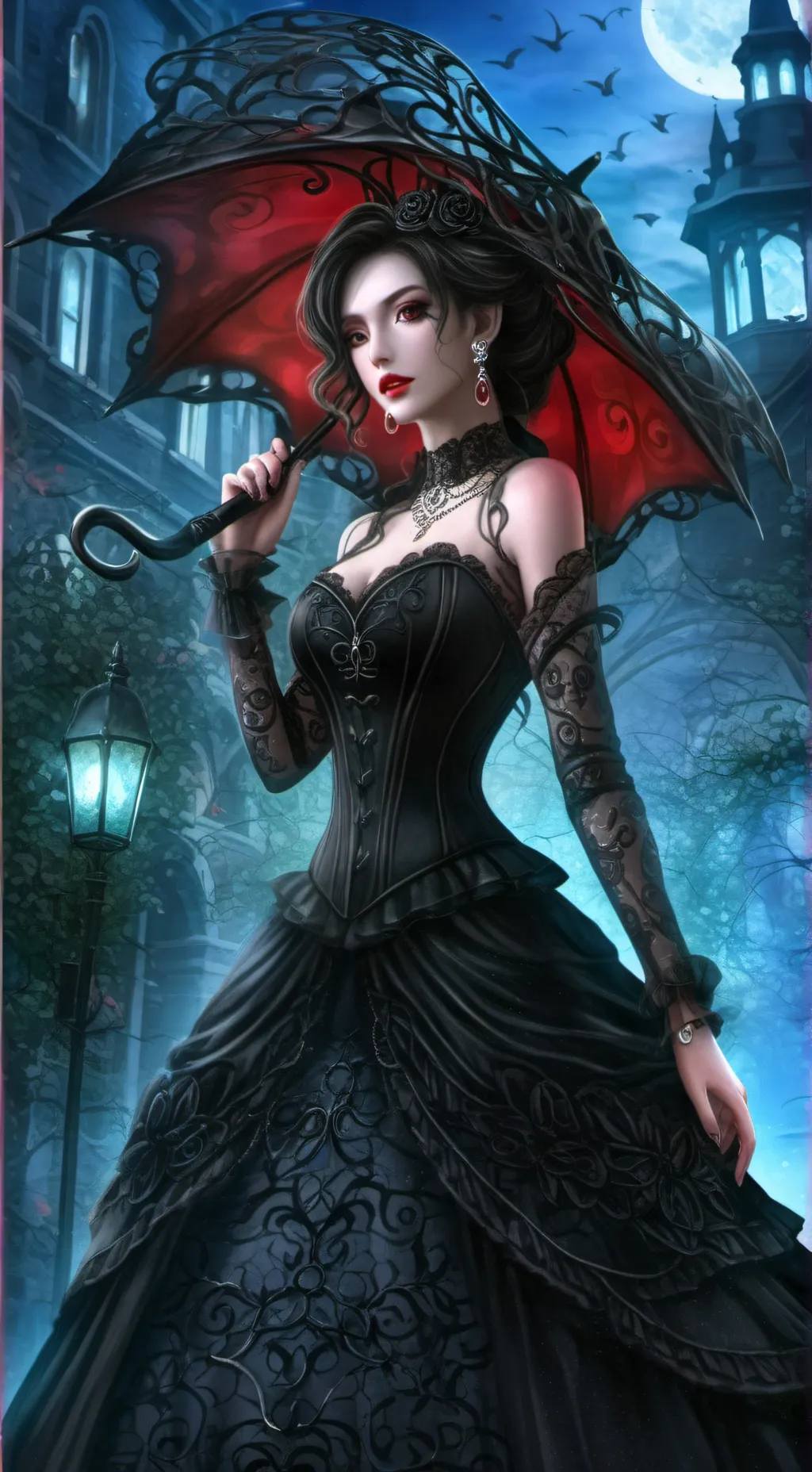 ai character: Lily  background