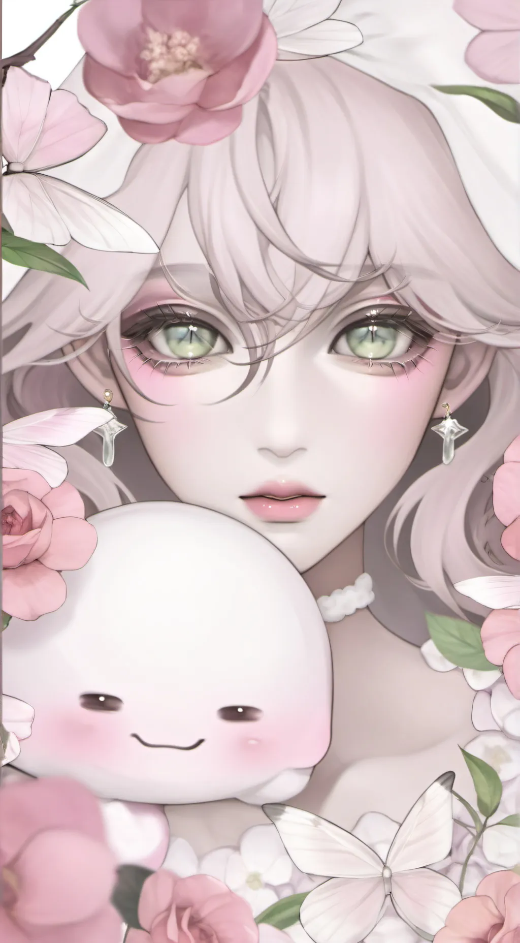 ai character: Momo background