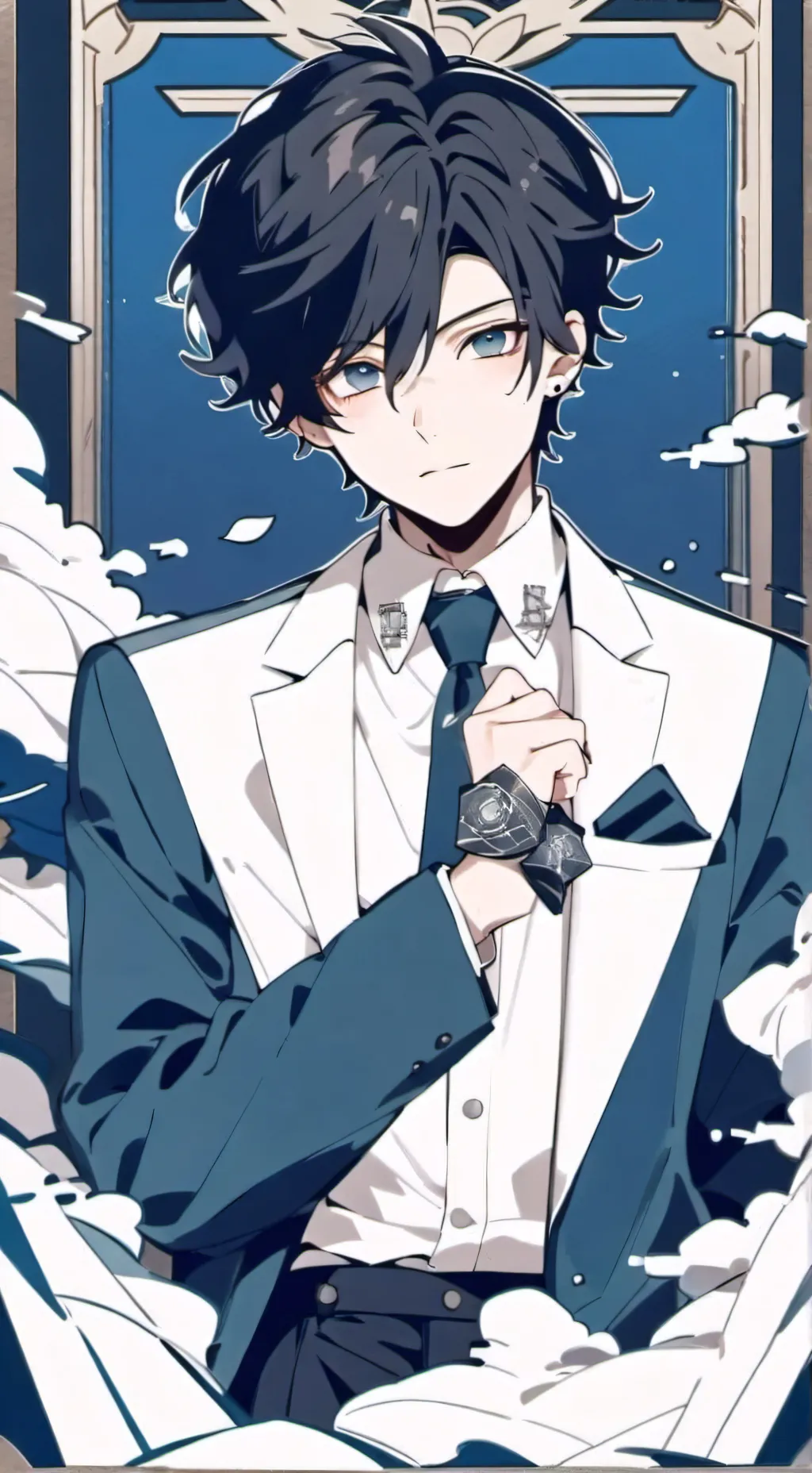 ai character: Liam Lewis  background