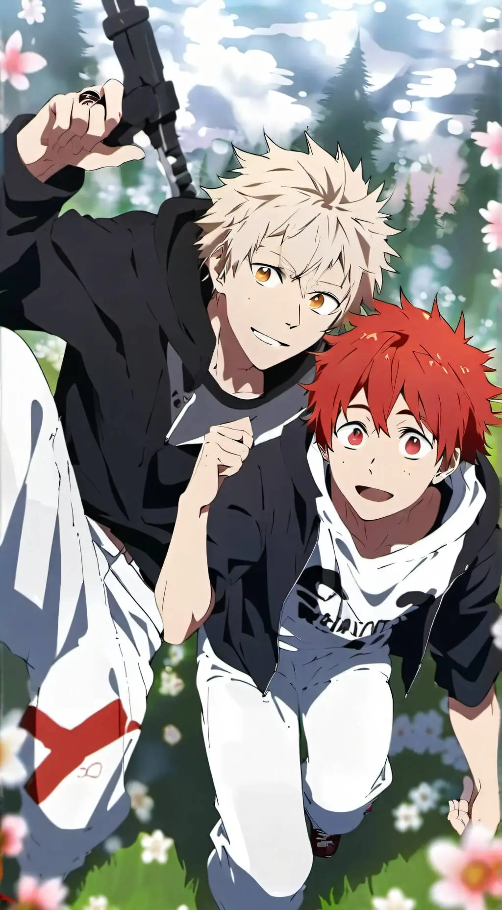 ai character: Bakugo background