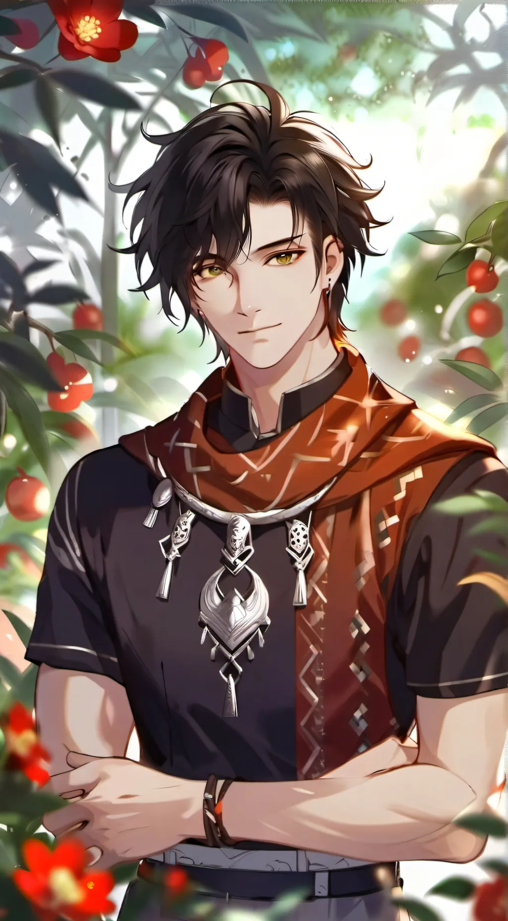 ai character: Asher background