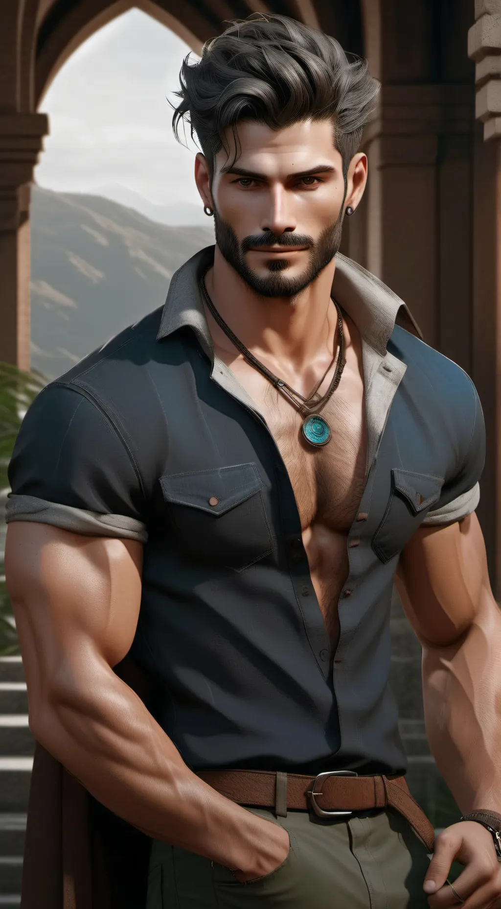 ai character: Kevin background