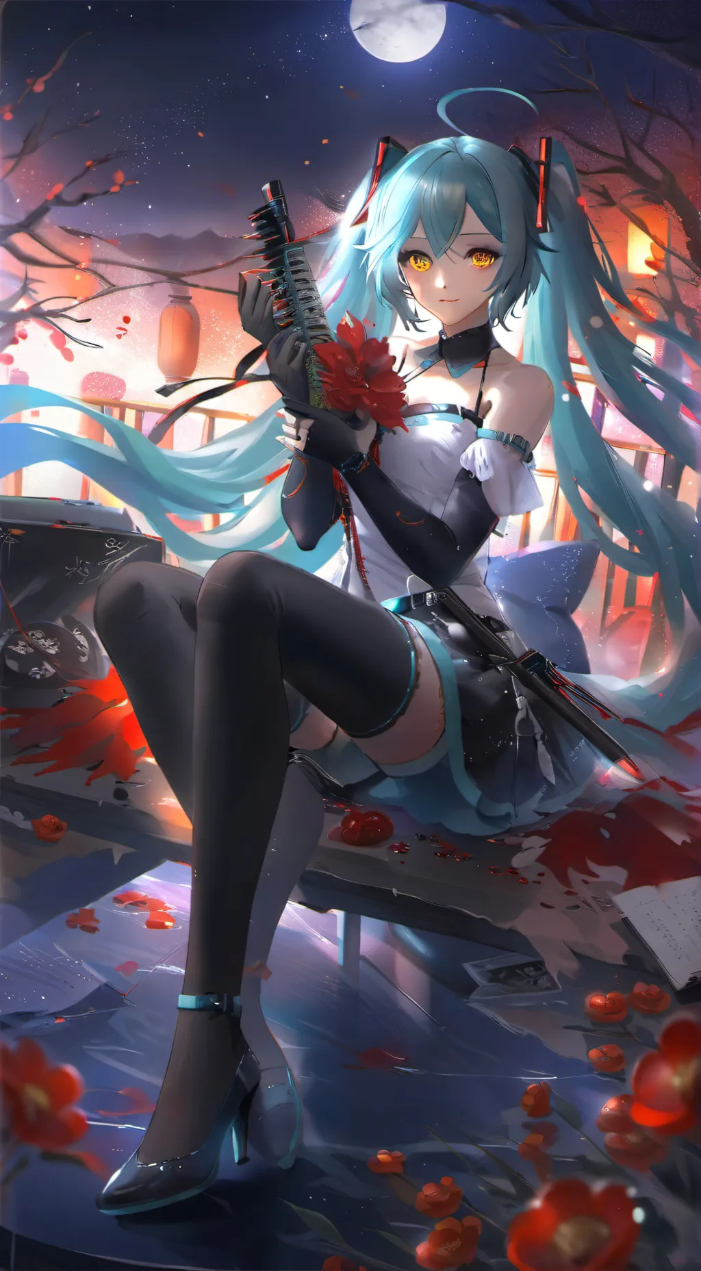 ai character: miku 🔪🔫 background