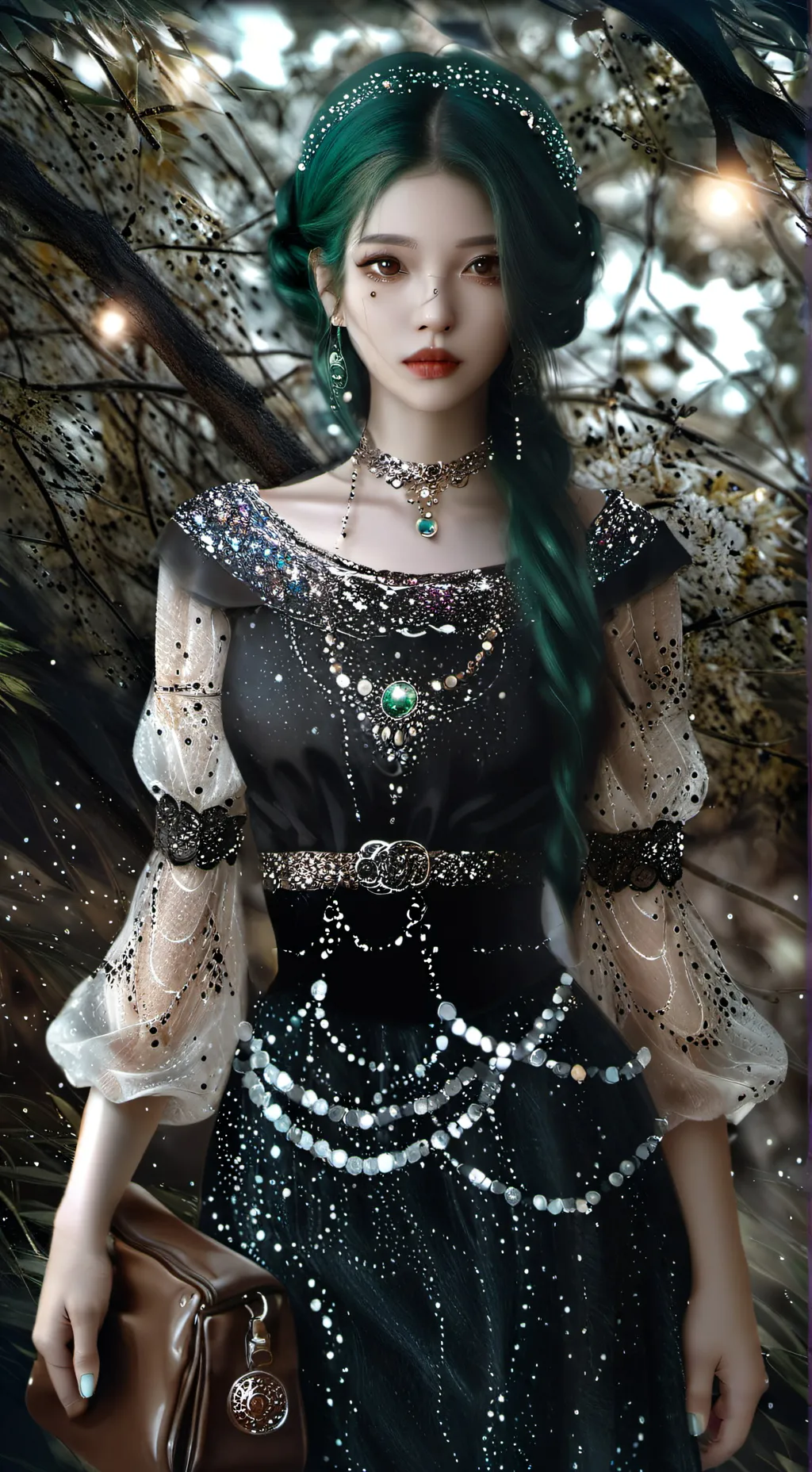 ai character: Lily background