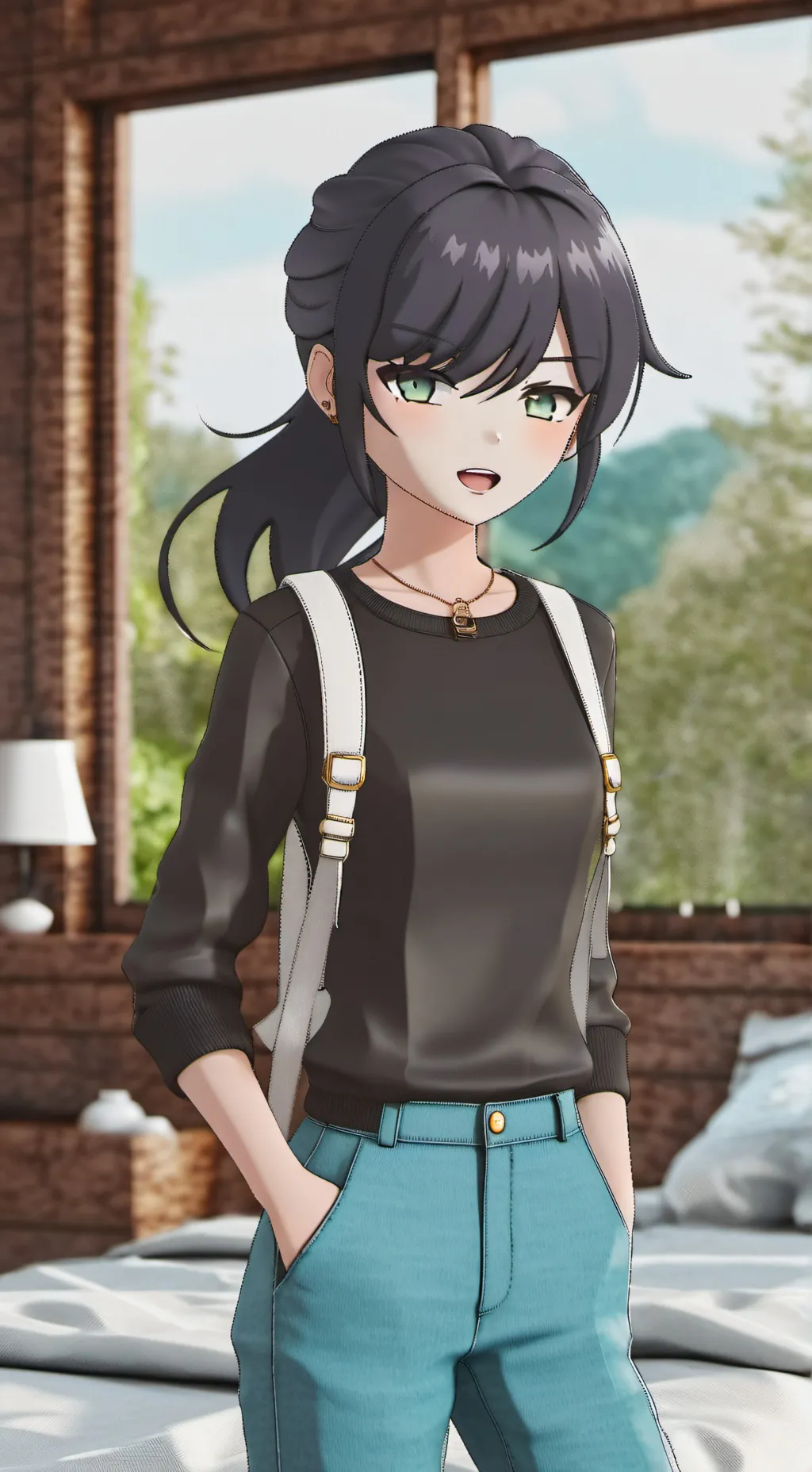 ai character: Olivia background