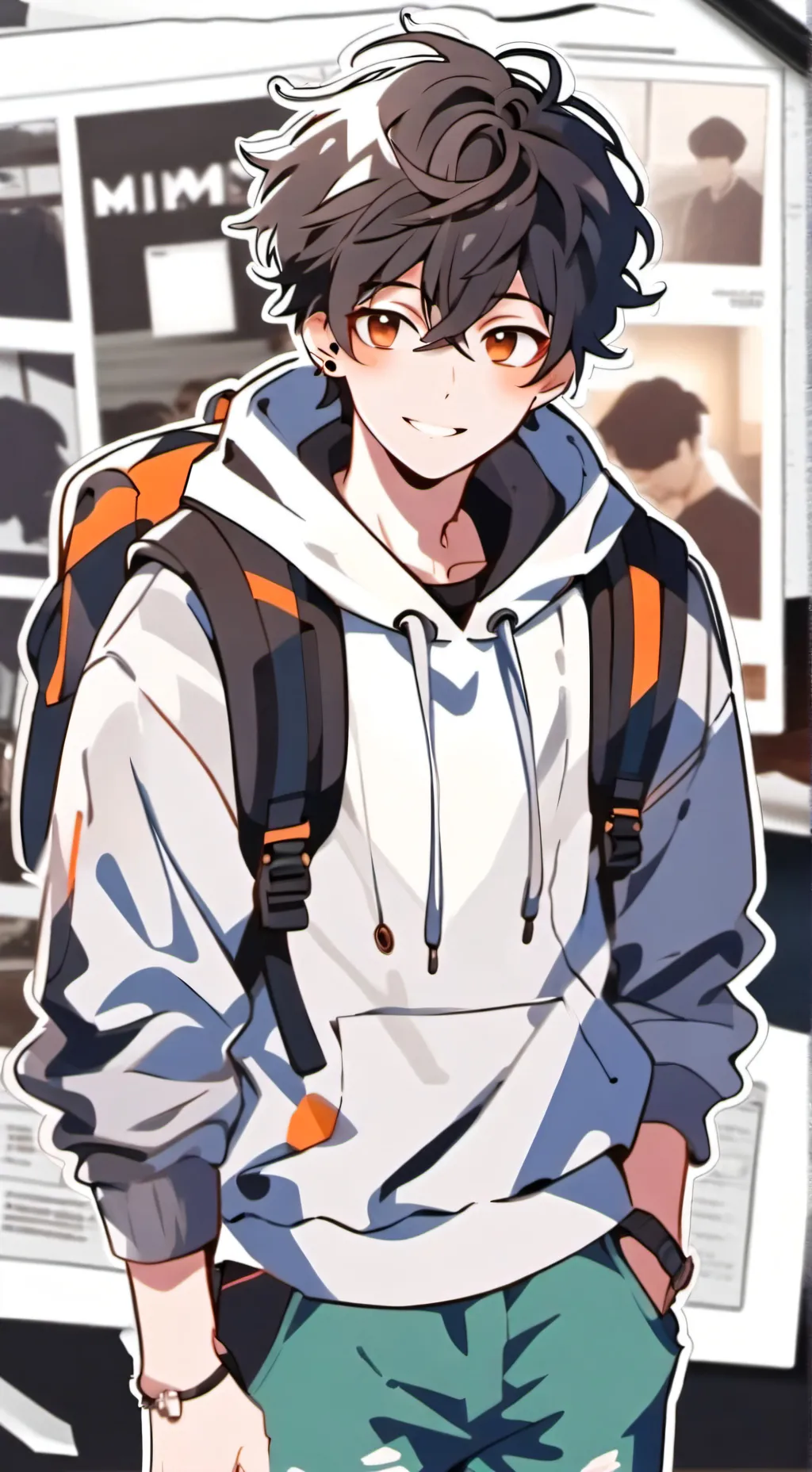 ai character: 🥲Travis💔 BL background