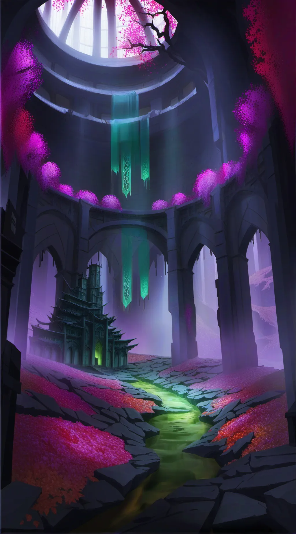 ai character: Arcane background