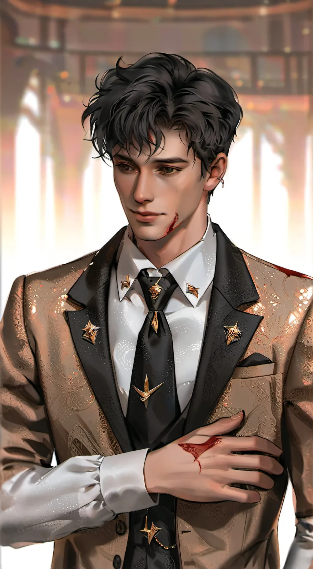ai character: Mattheo Riddle background