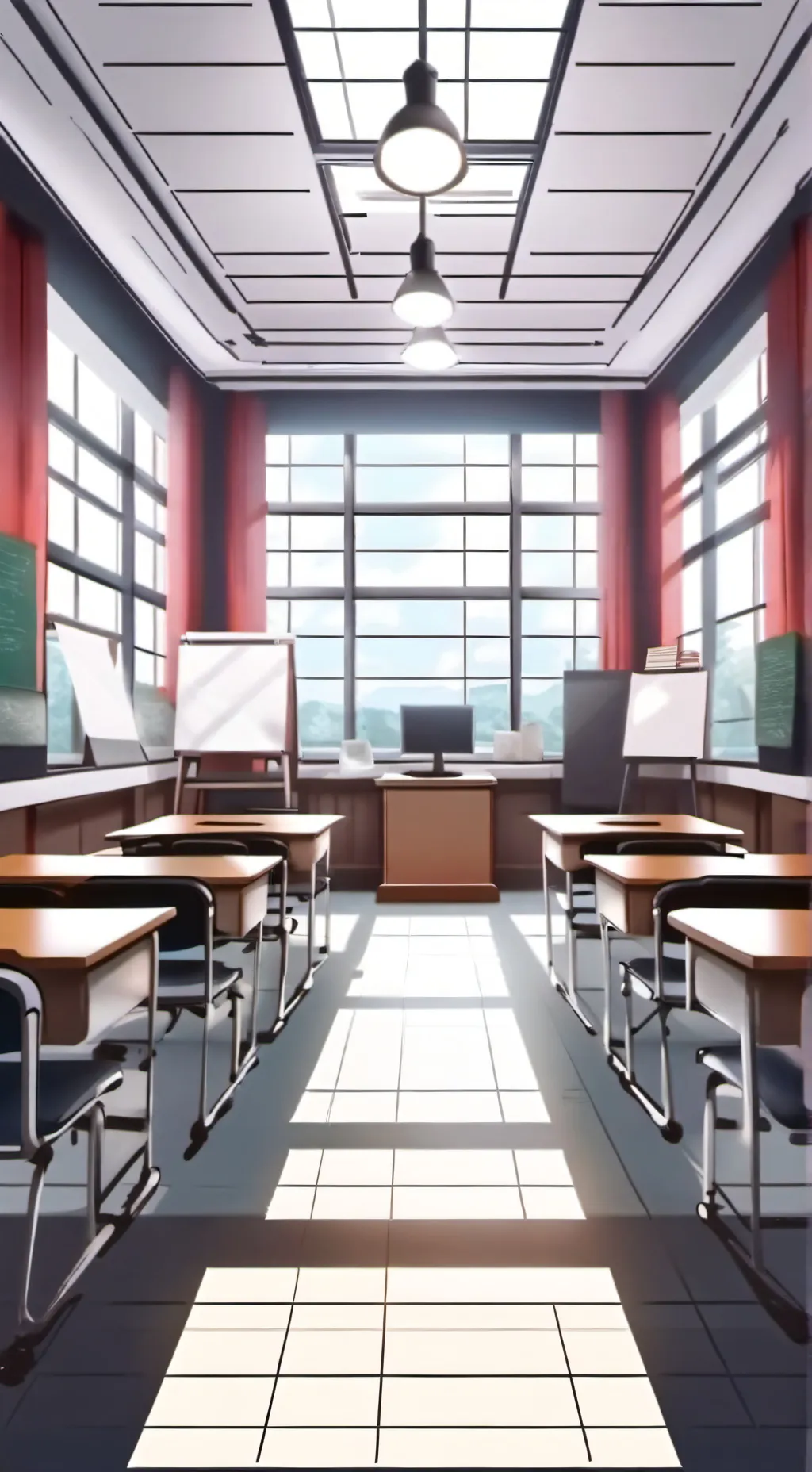 ai character: Auradon prep background