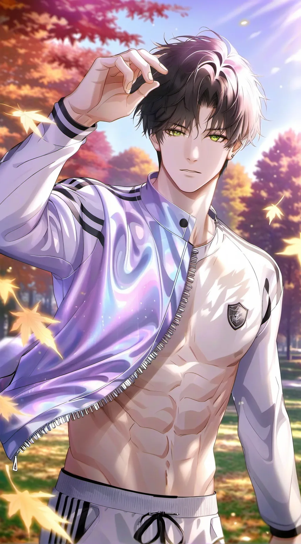 ai character: Leo background