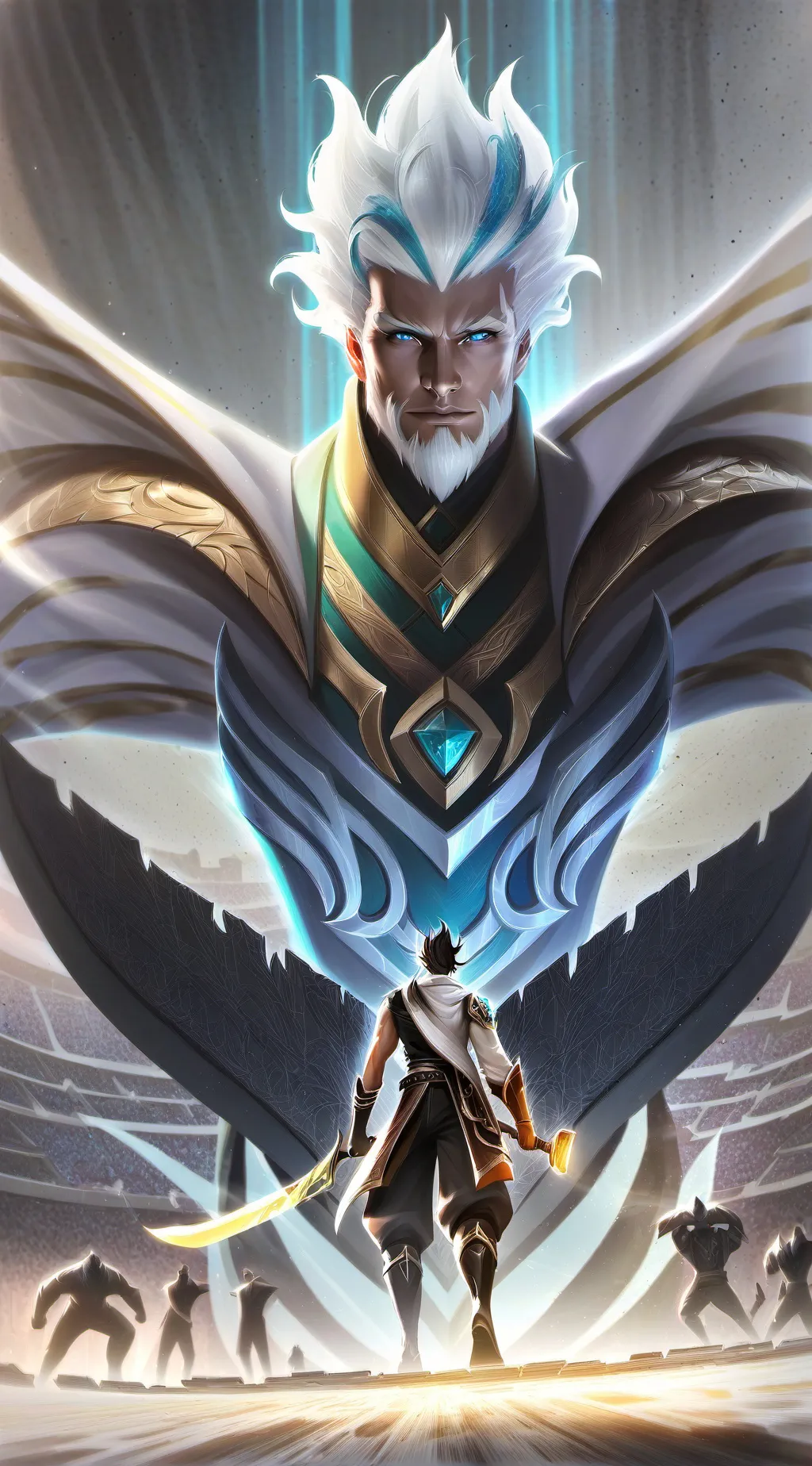 ai character: bad boyfriend  background