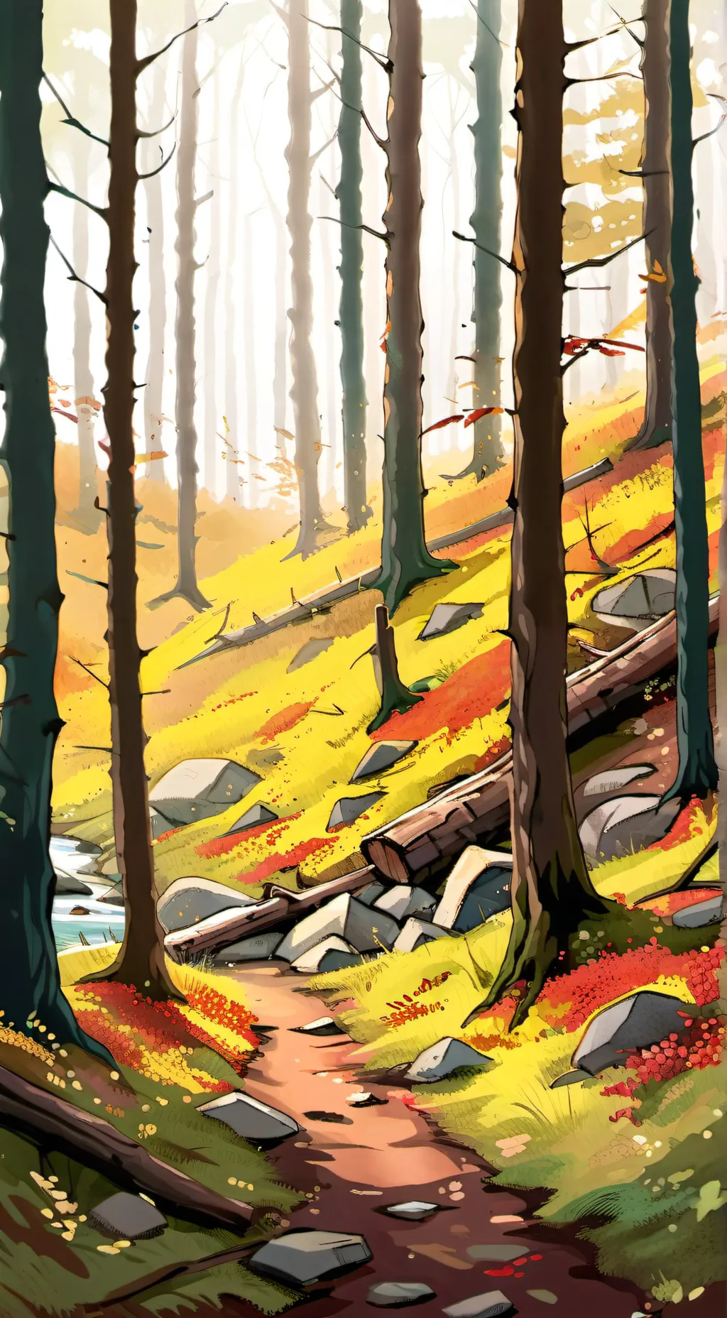 ai character: Trap house!  background