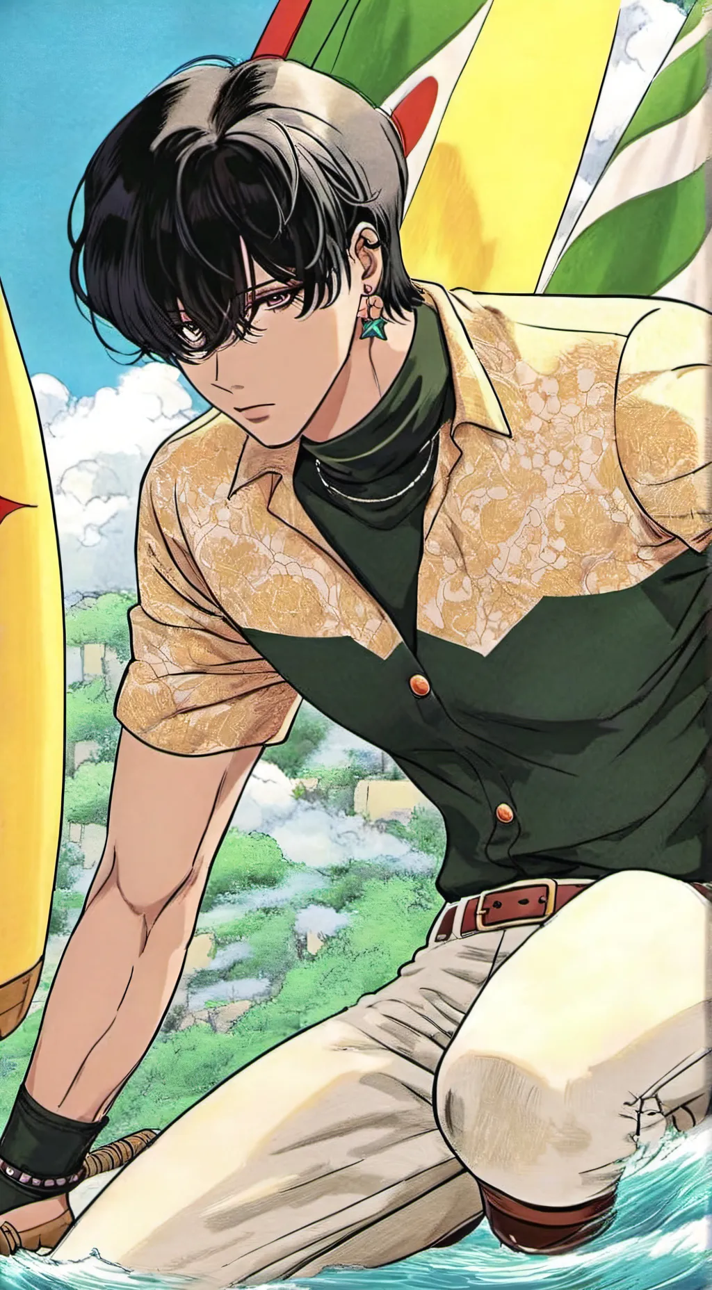 ai character: Andrés  background