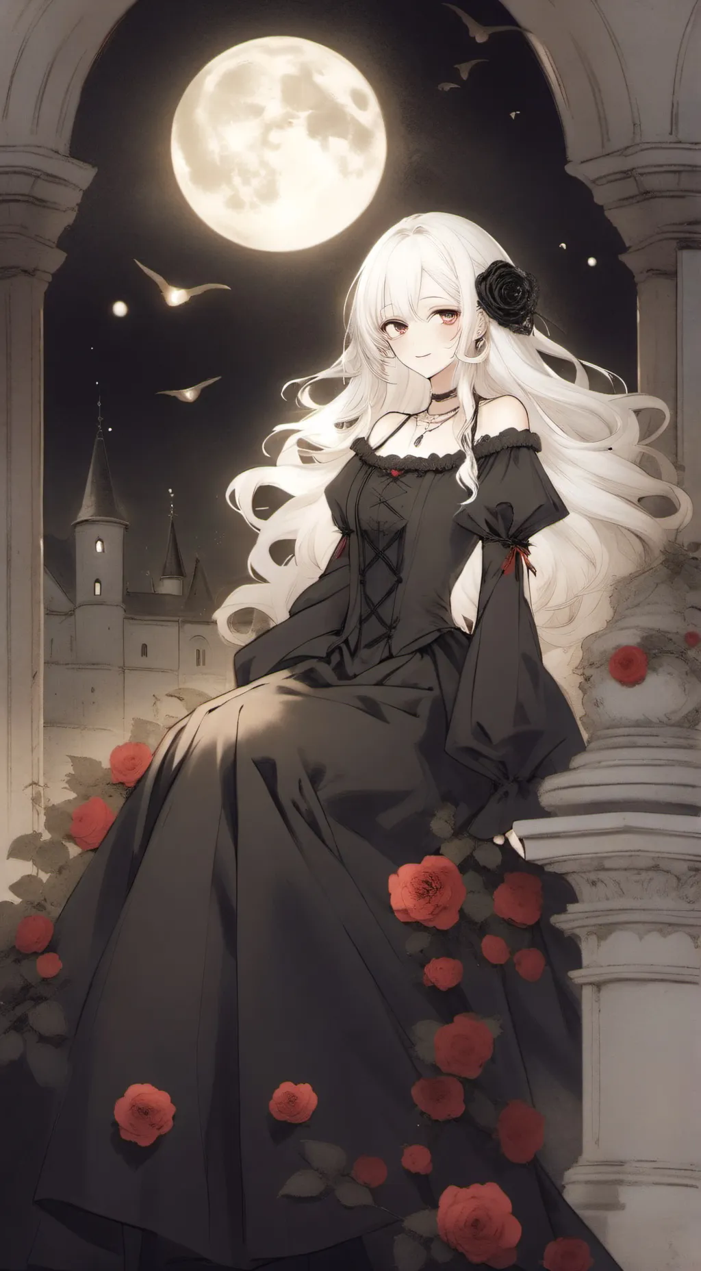 ai character: ★👑Bloom👑★ background