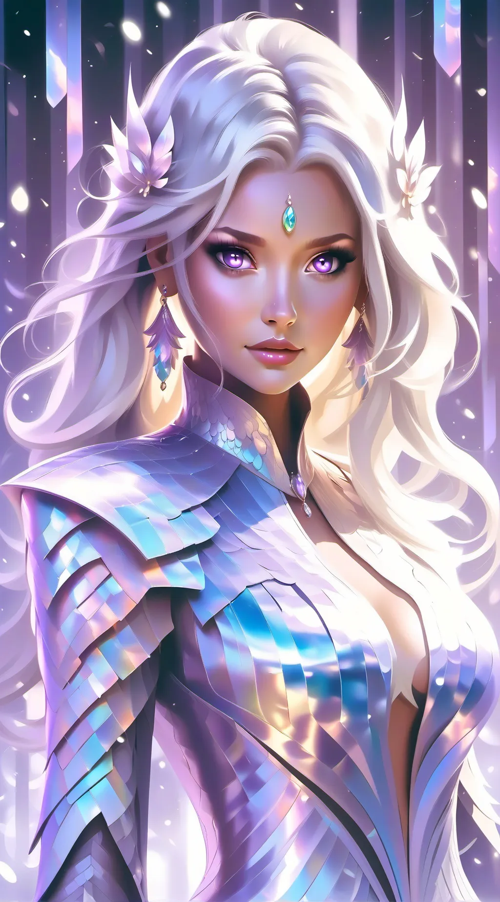 ai character: Luna background