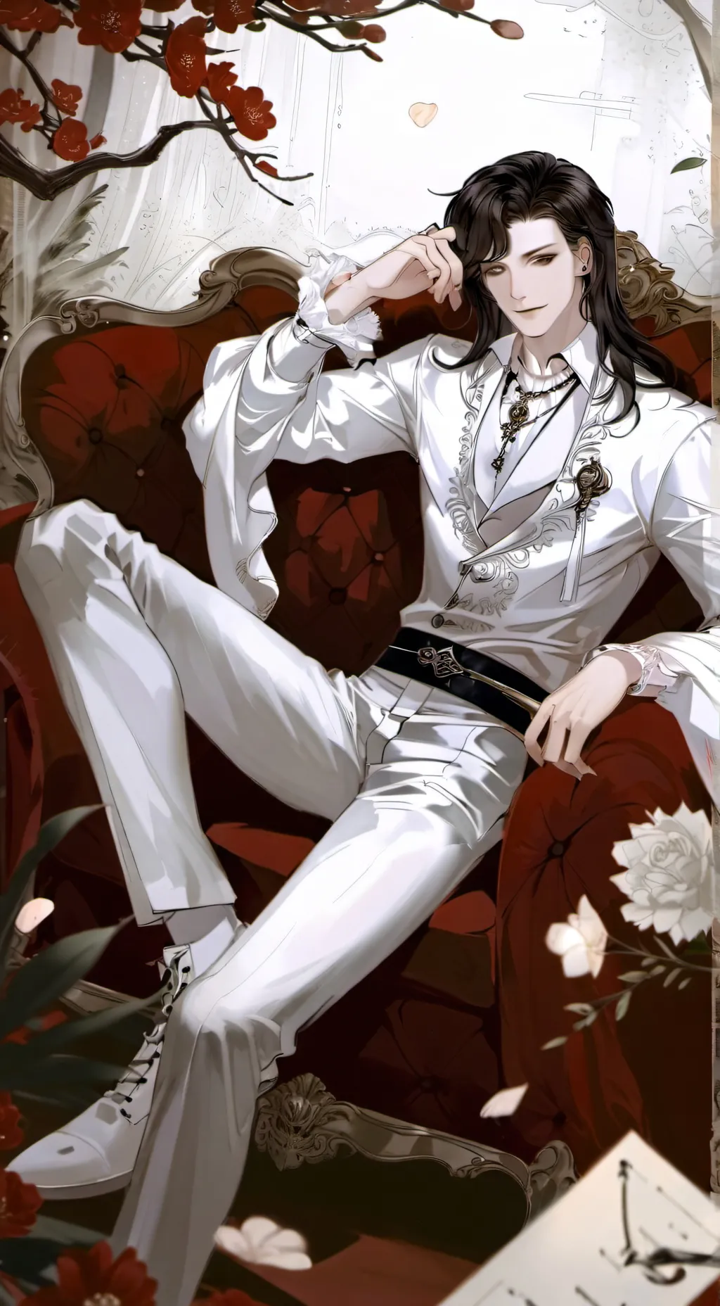 ai character: Tƴlɛr 😏💕 background