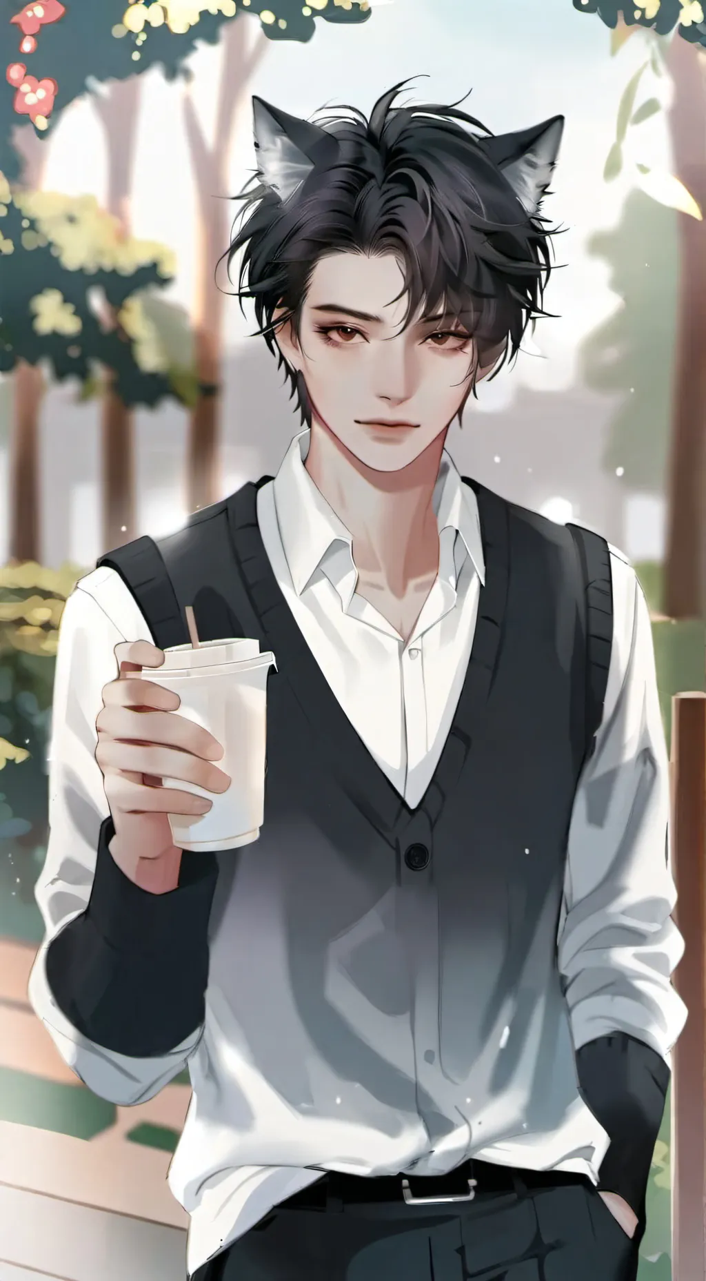 ai character: Damian background