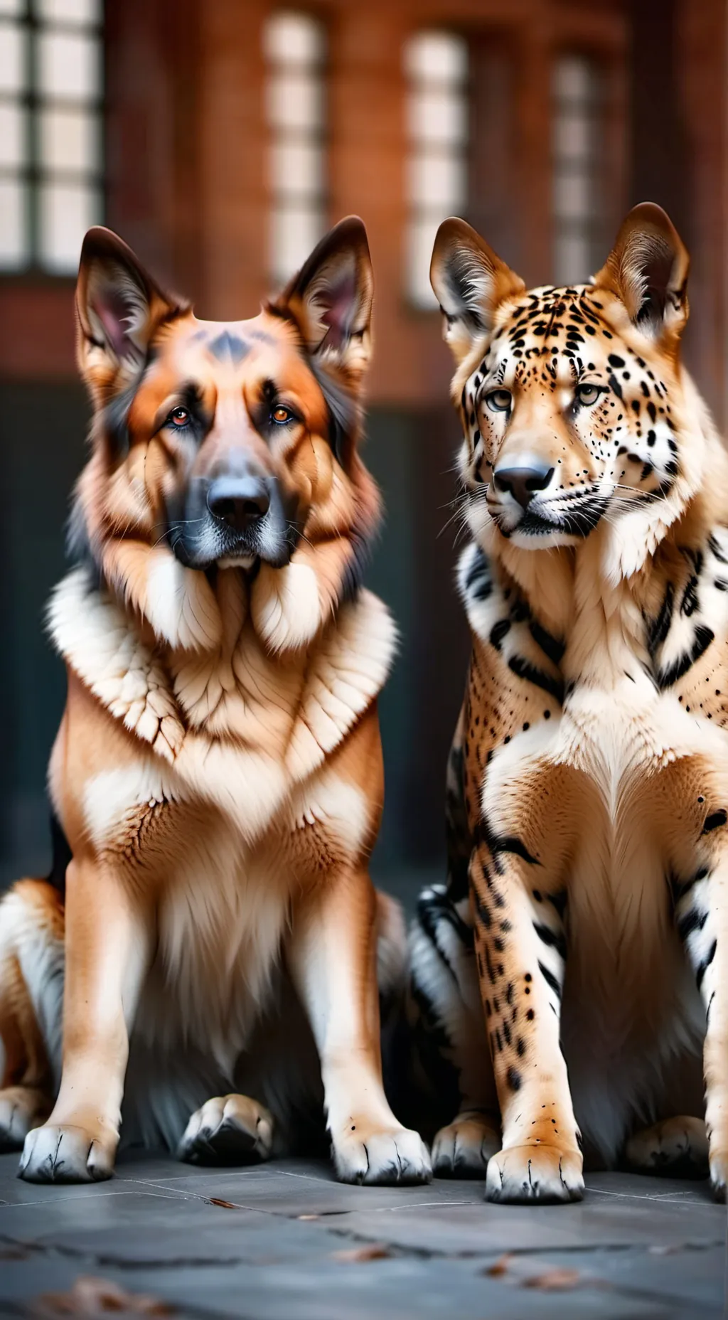 ai character: Jerald'n Lily. background