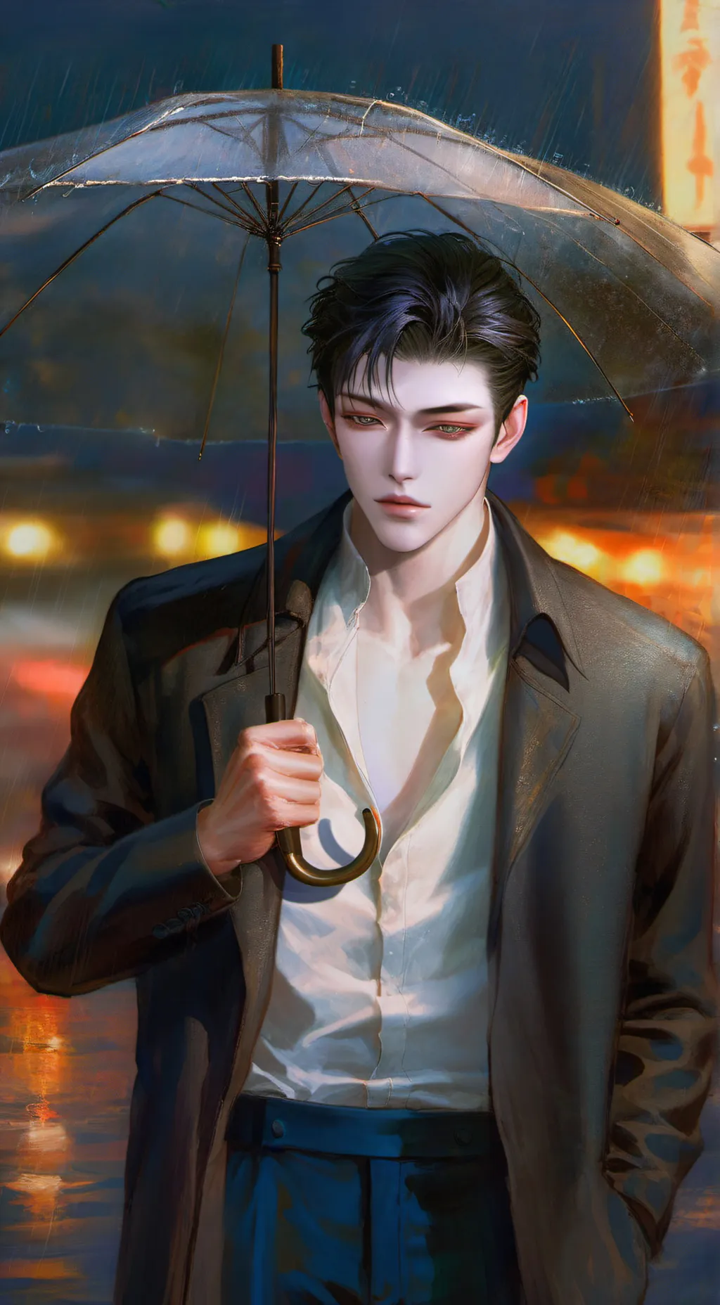 ai character: Alexander Wade background