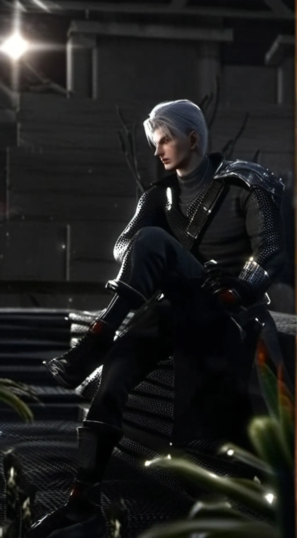 ai character: Sylus 😈  background