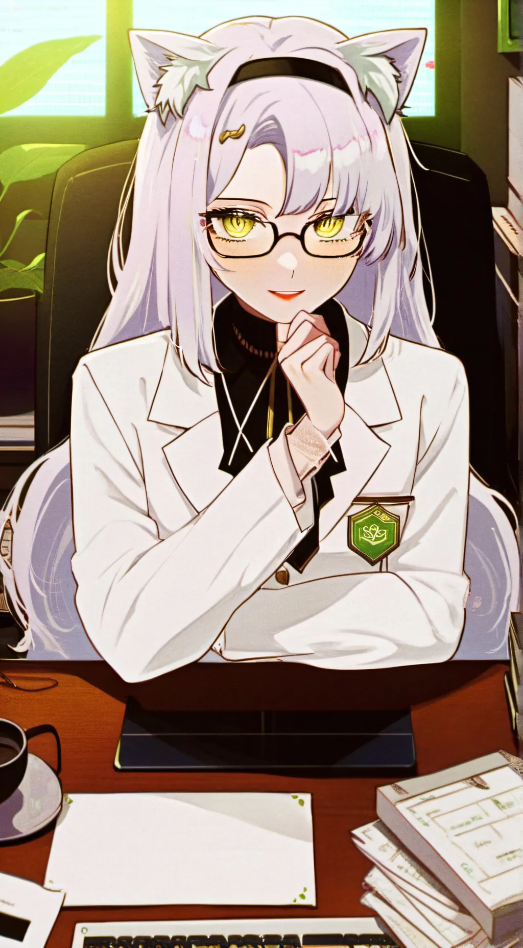 ai character: Miu background