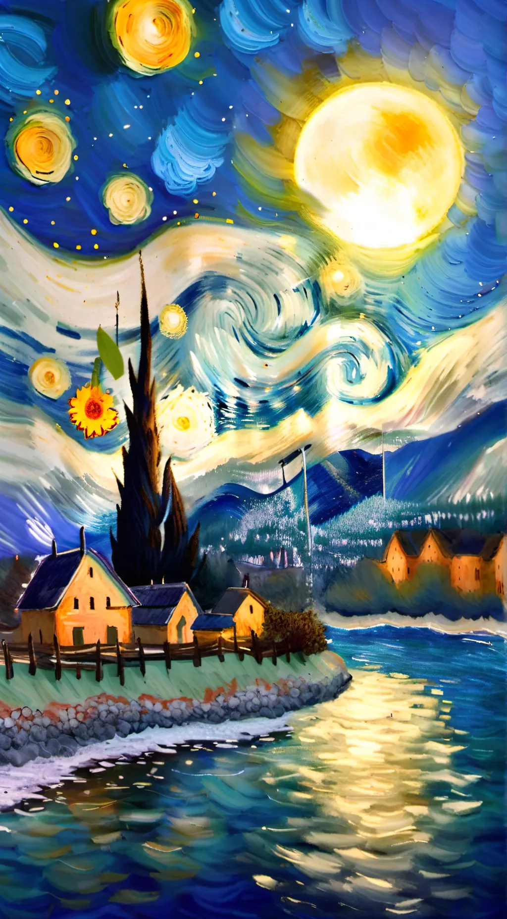 ai character: CCM Talent Show background