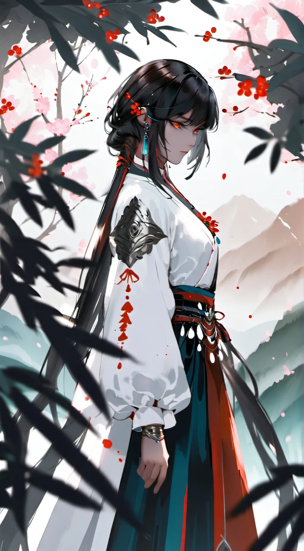 ai character: Shirokota background