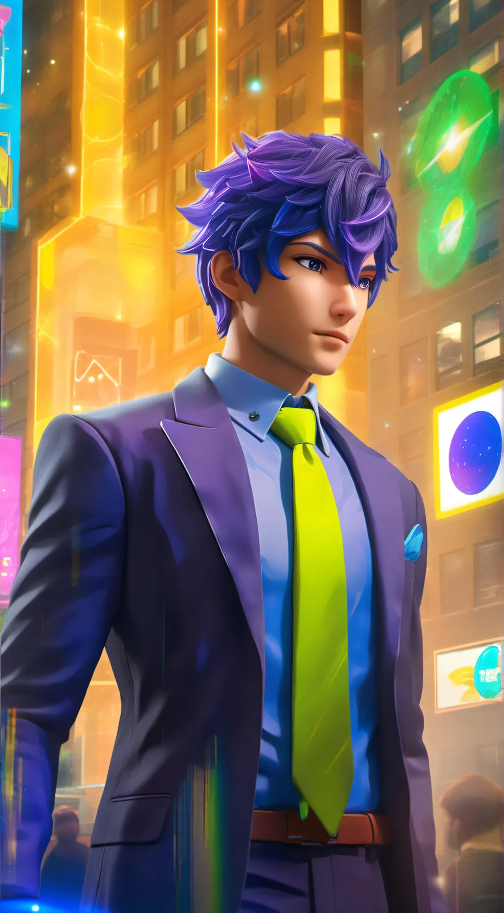 ai character: Jeremy  background