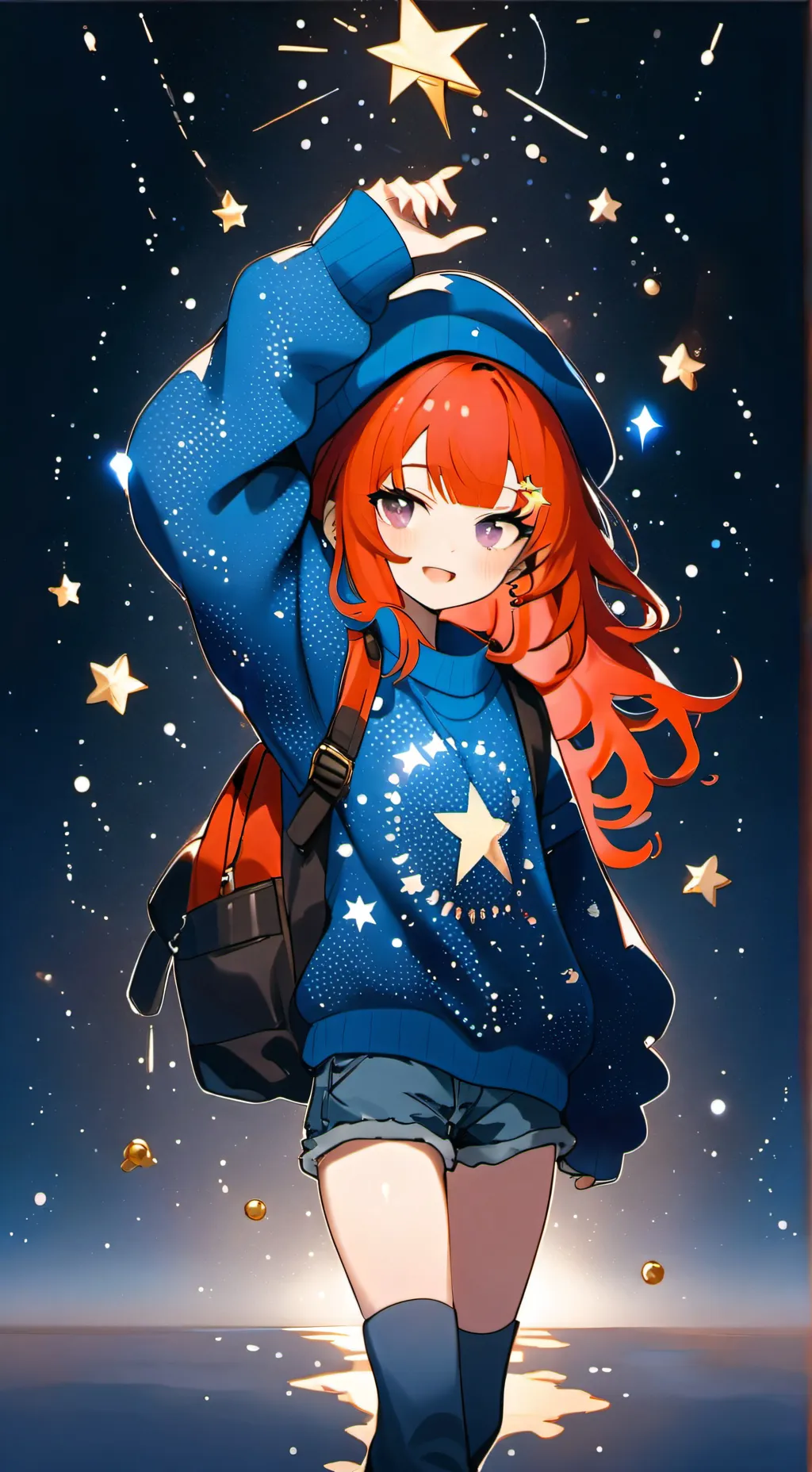 ai character: CONNIE X GIGI  background