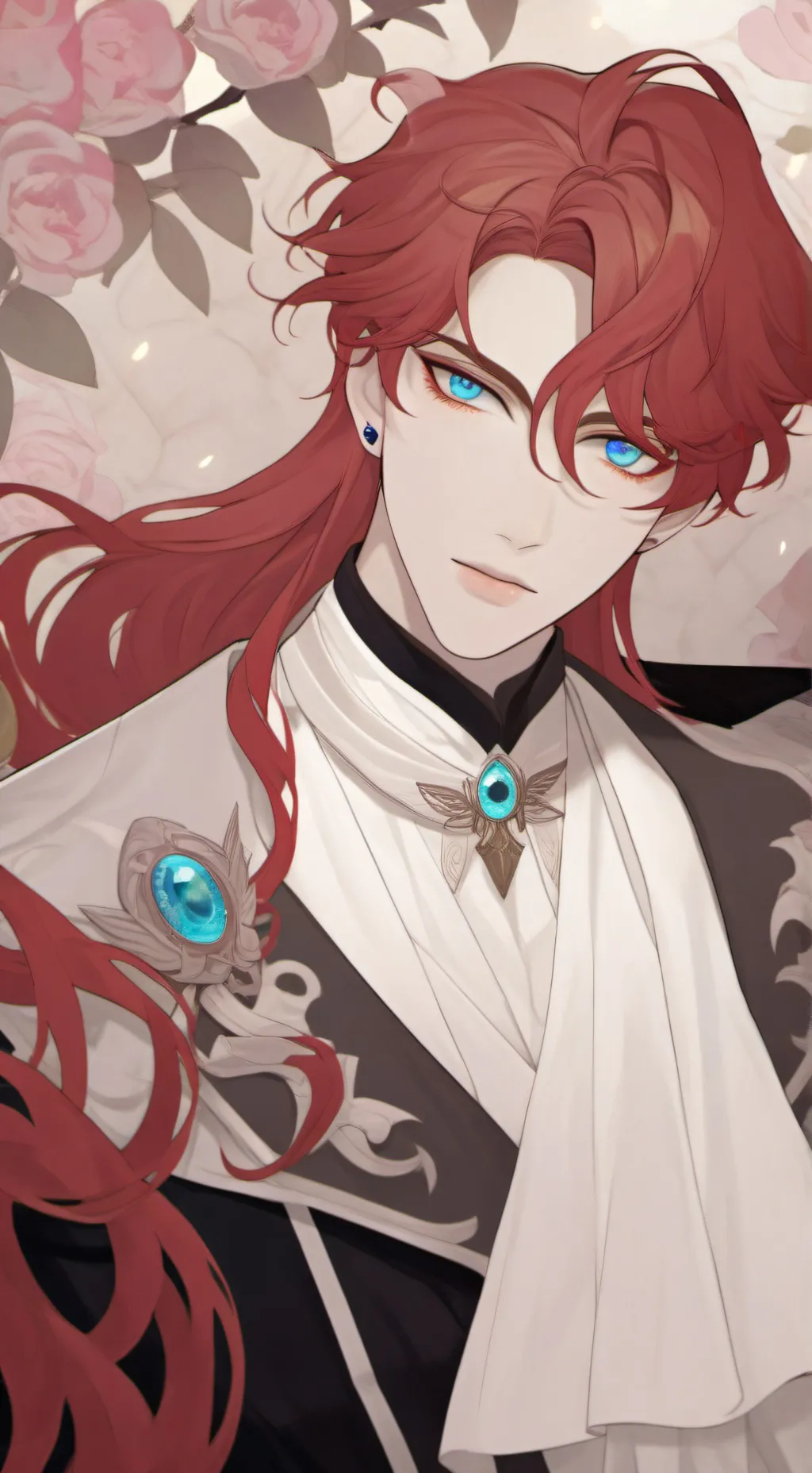 ai character: Clay background