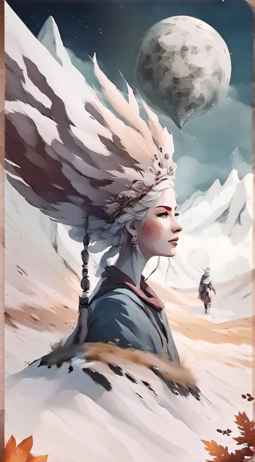 ai character: Christine  background