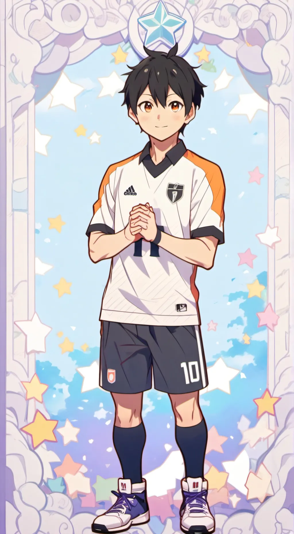 ai character: Kageyama  background