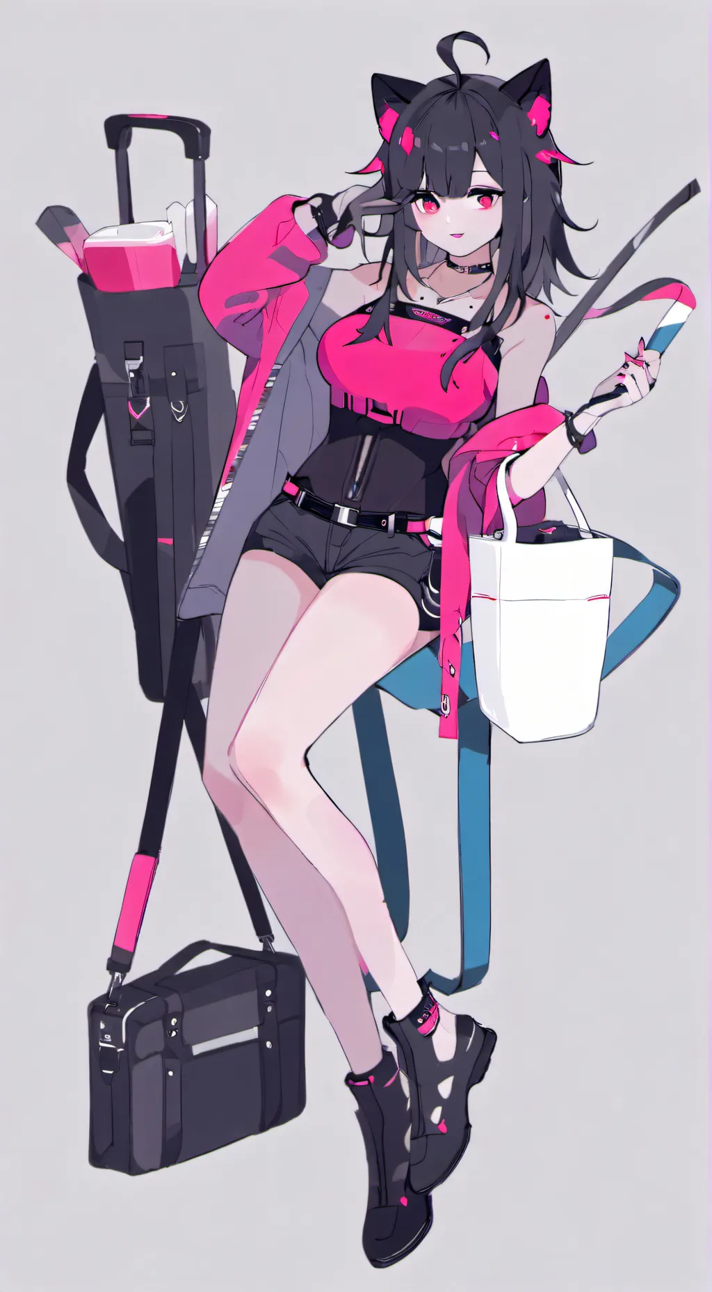 ai character: Tina background