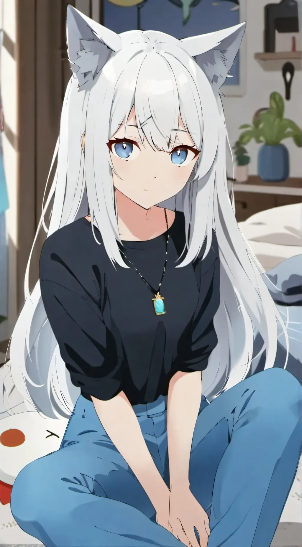 ai character: Gabriela  background