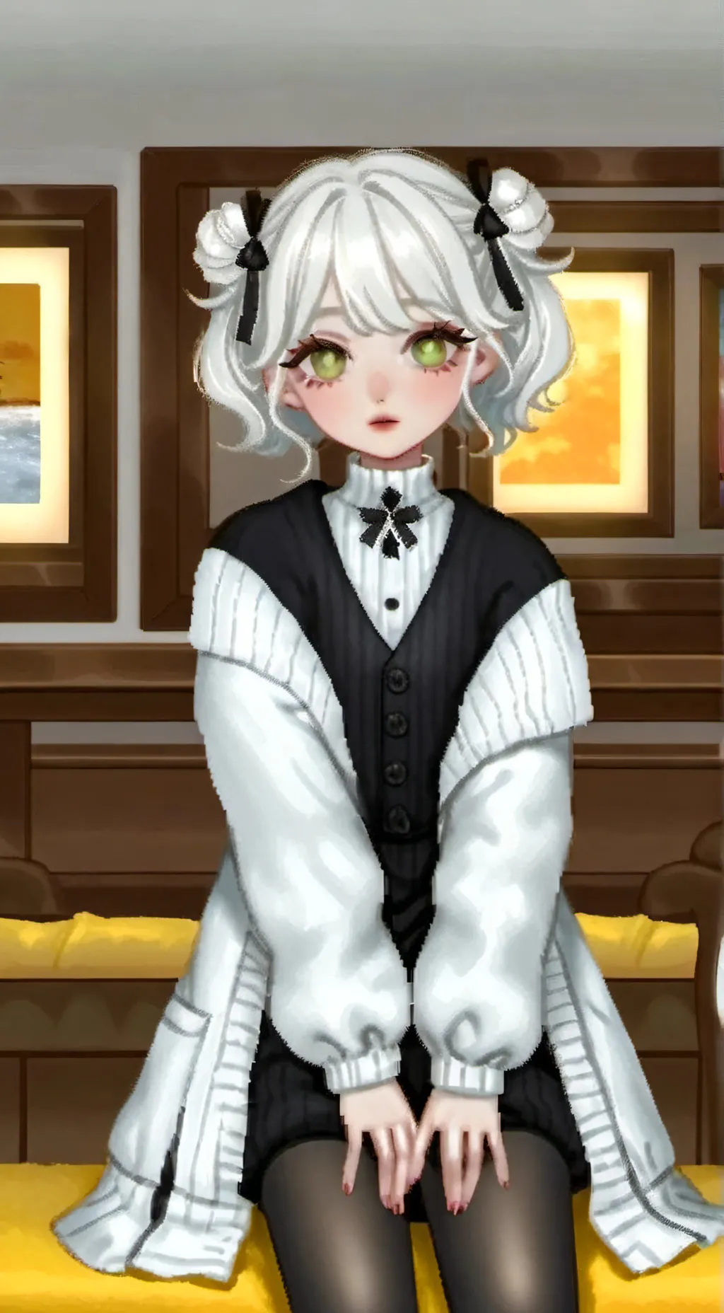 ai character: iris  background