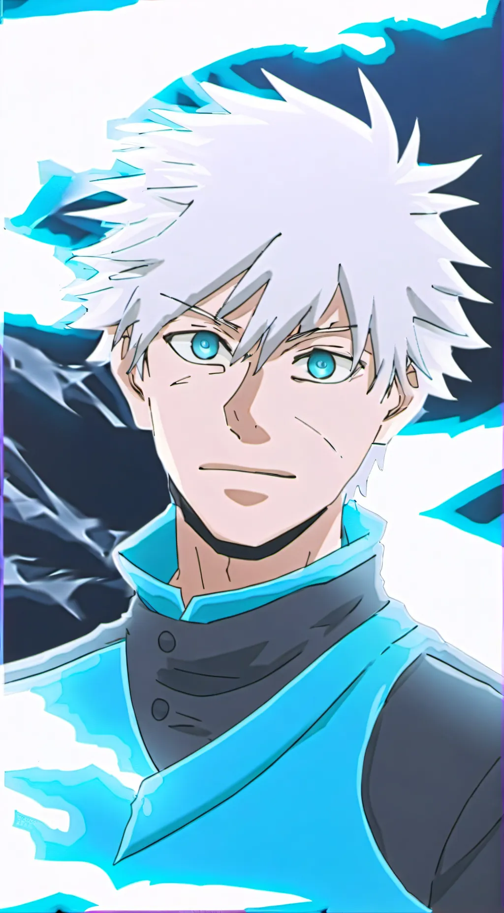 ai character: gojo  background