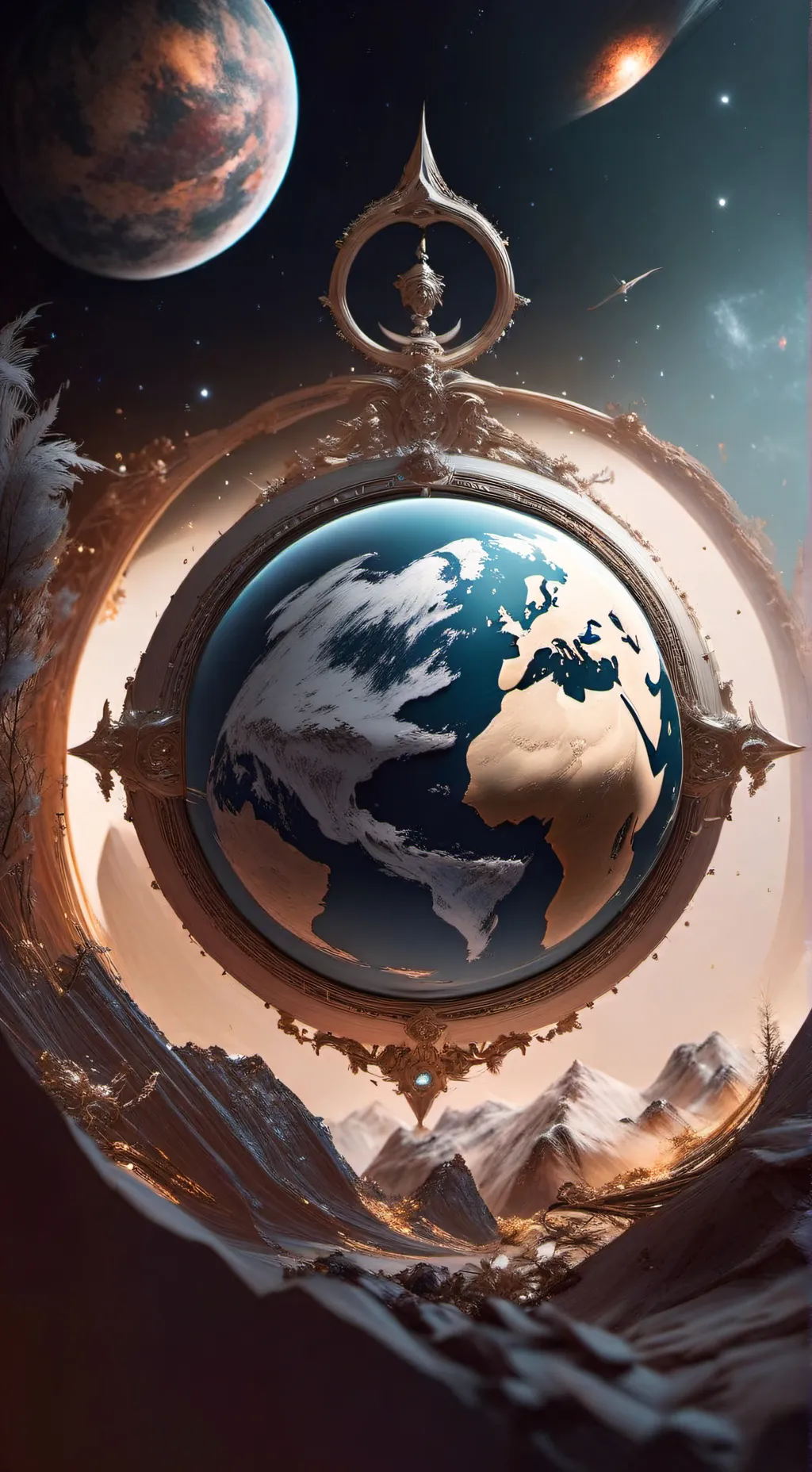 ai character: Alternate world background