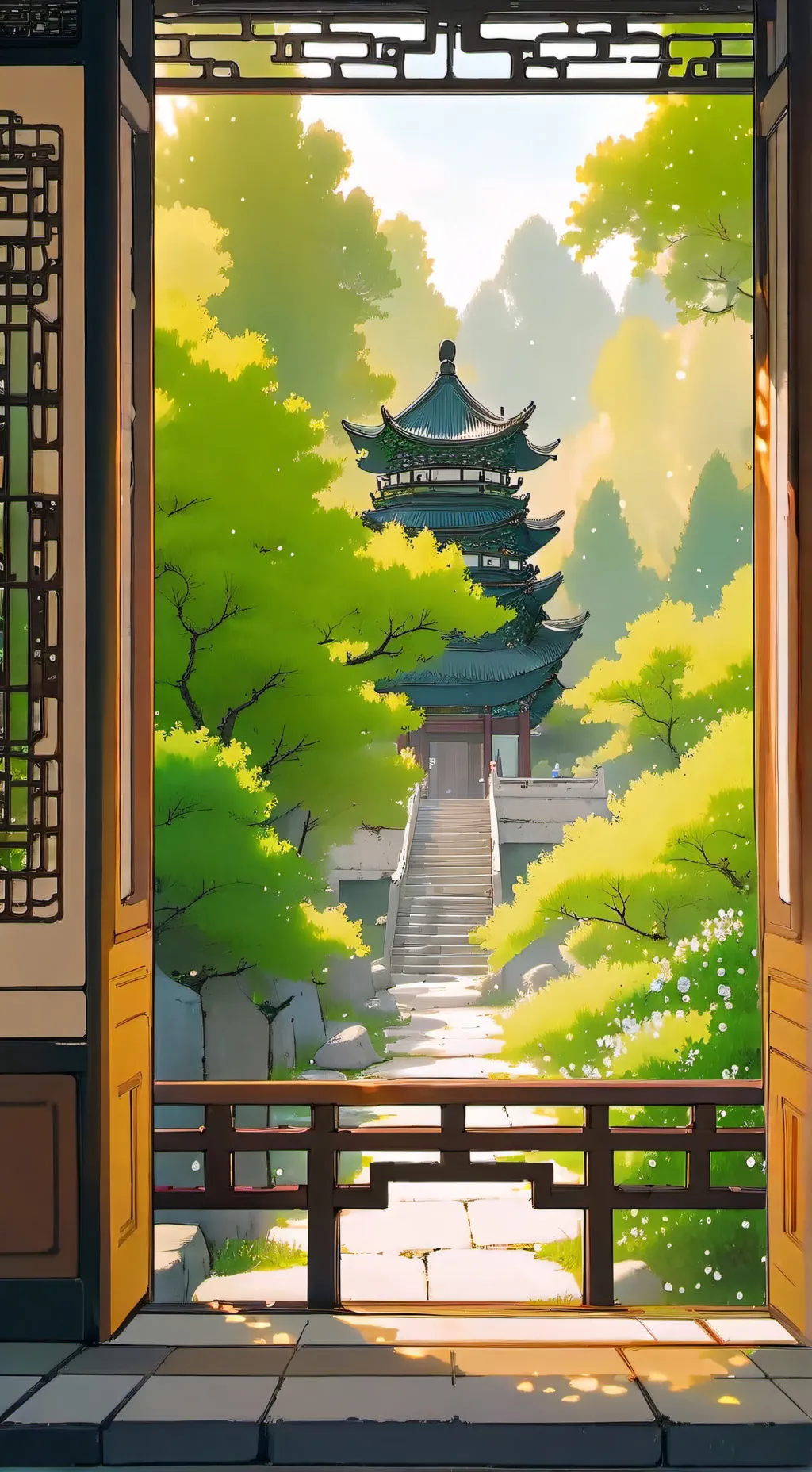 ai character: Palace  background