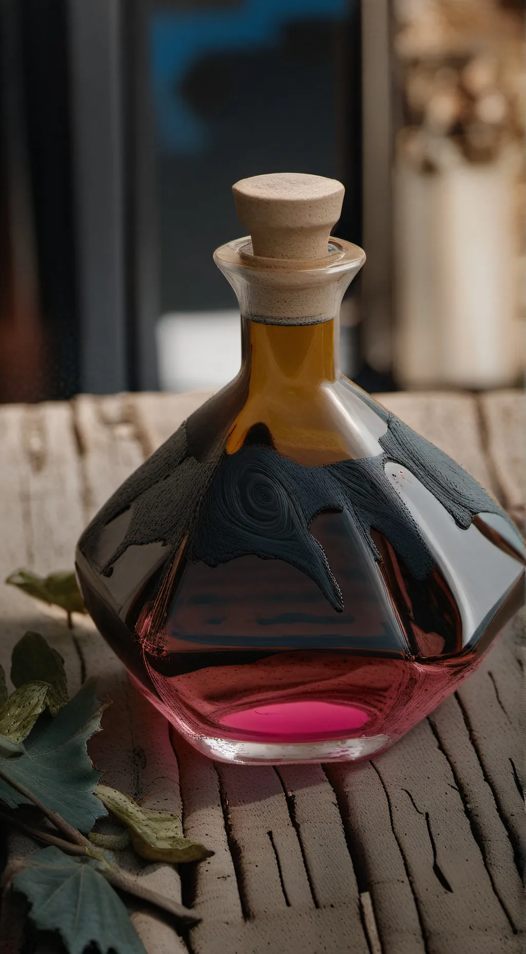 ai character: girl Potion background