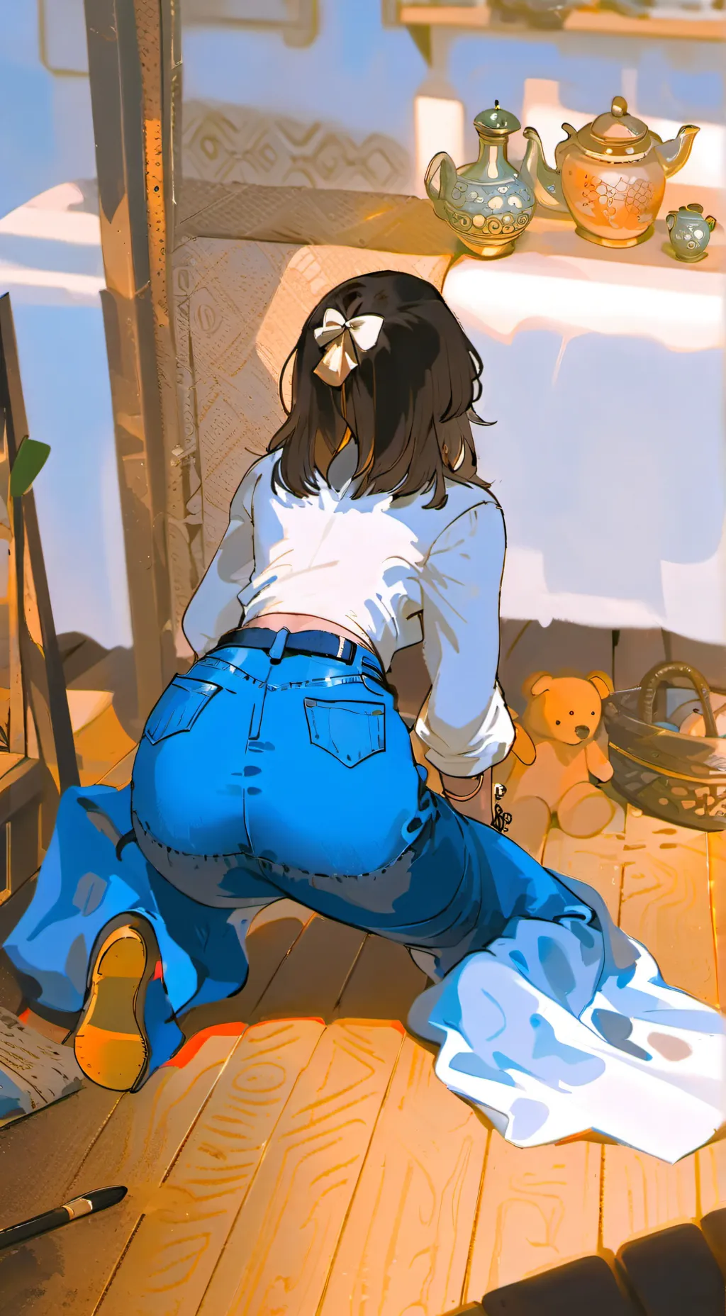 ai character: Margueritte background