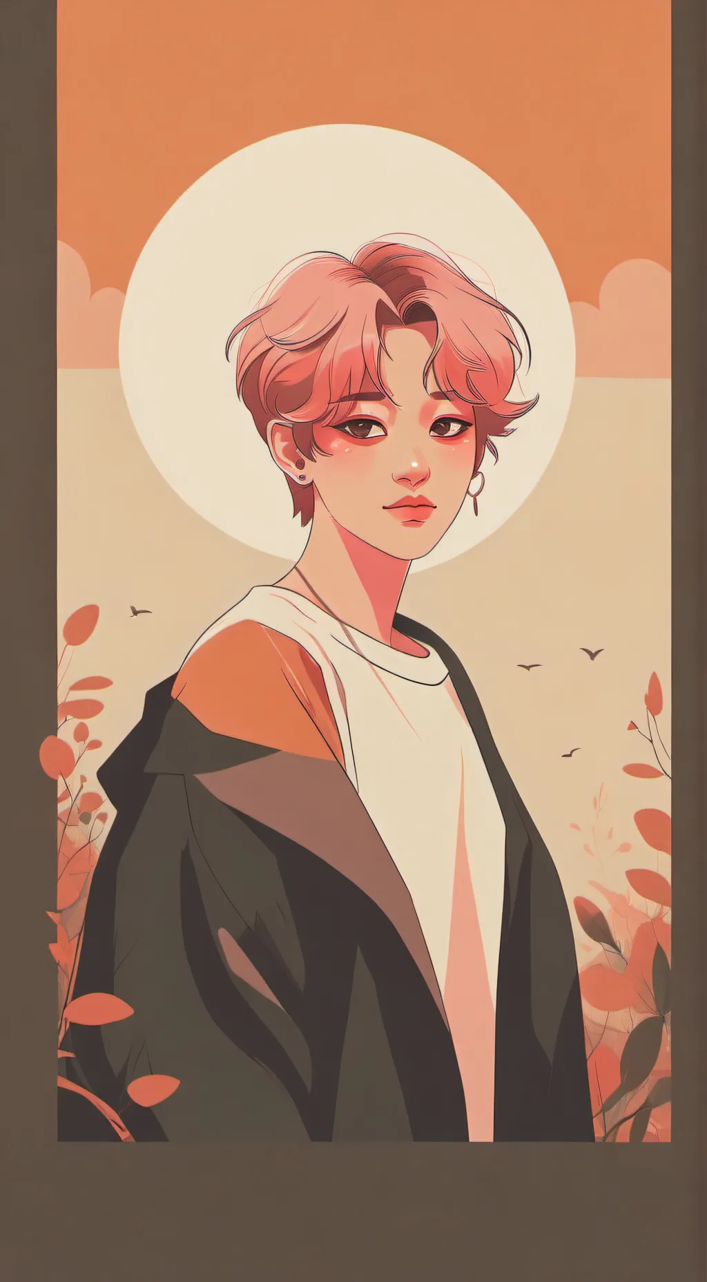 ai character: Hate and love background