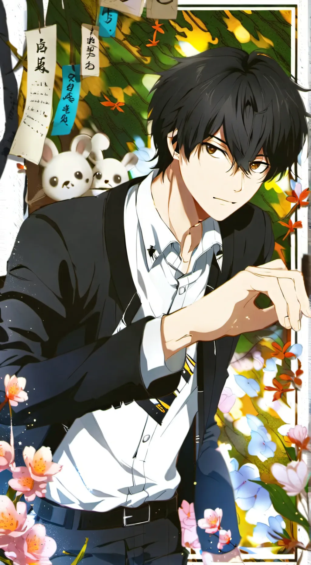 ai character: Andrew background