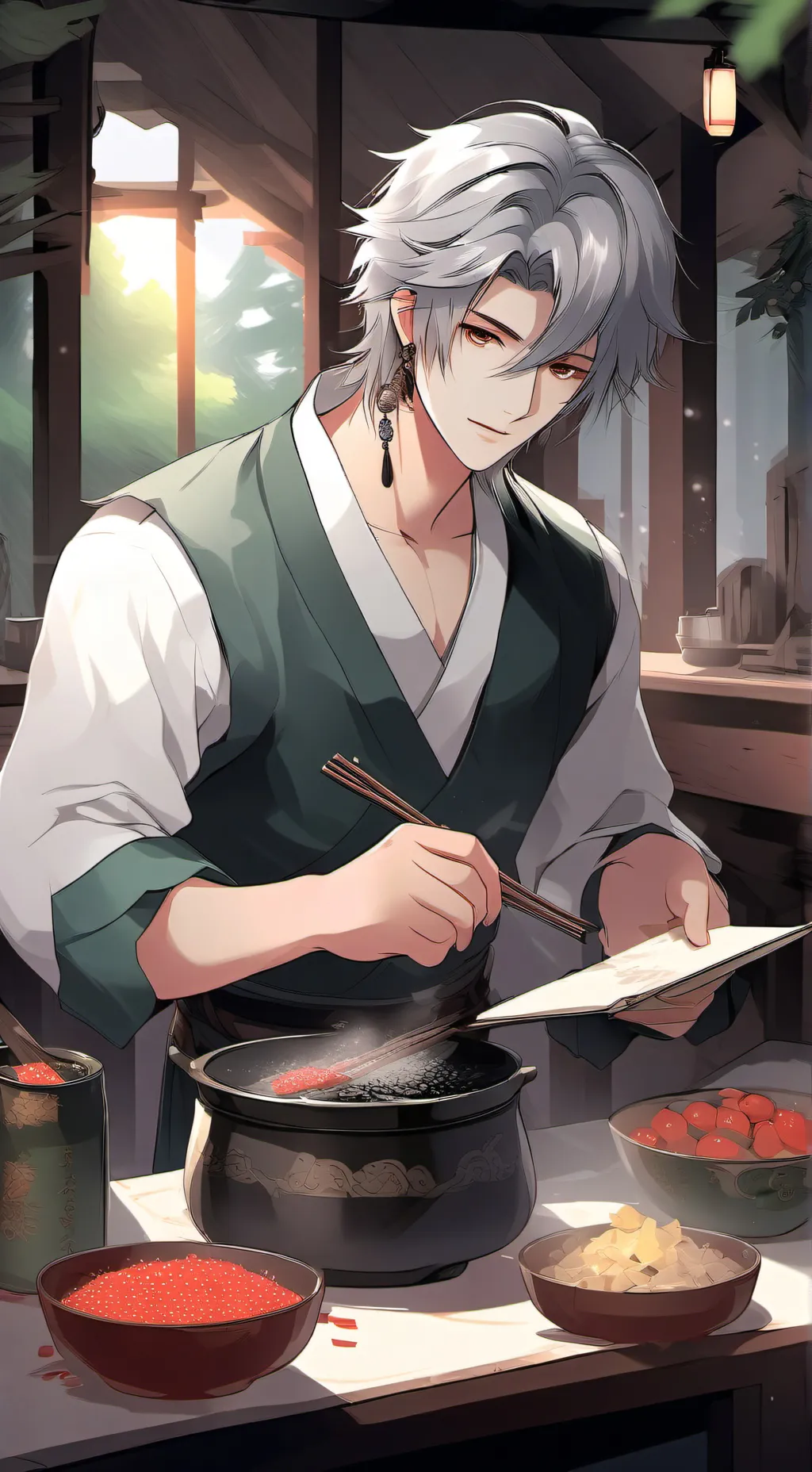 ai character: Cheol background