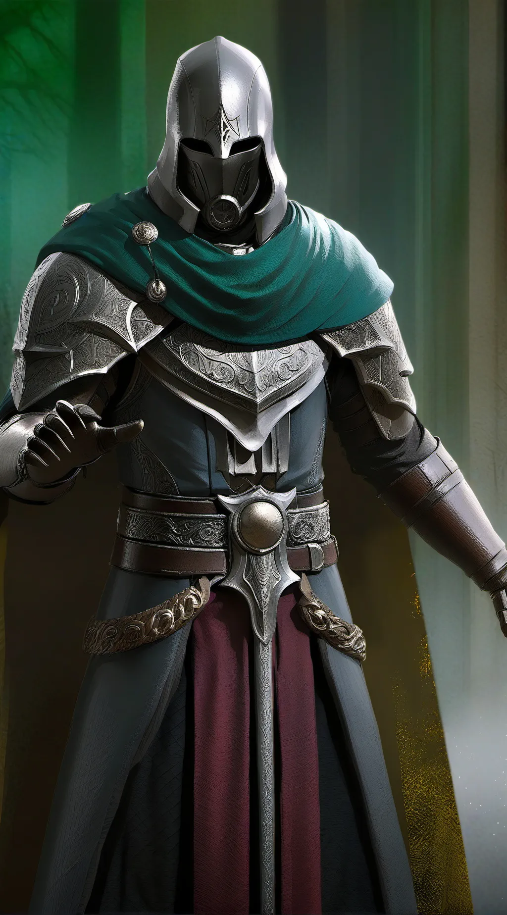 ai character: Dark Man background